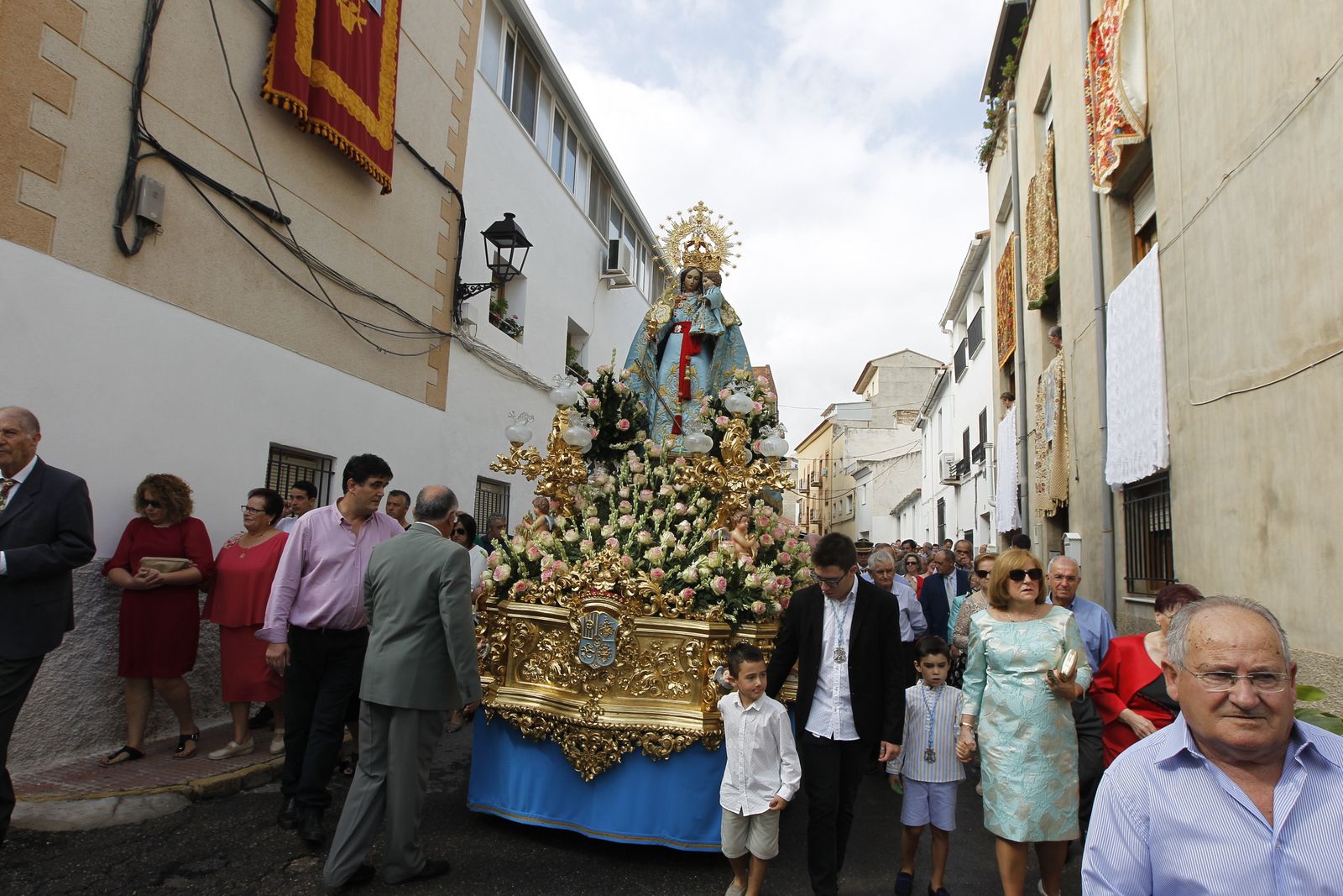 Fotogalería Procesión Virgen del Socorro. Tíjola