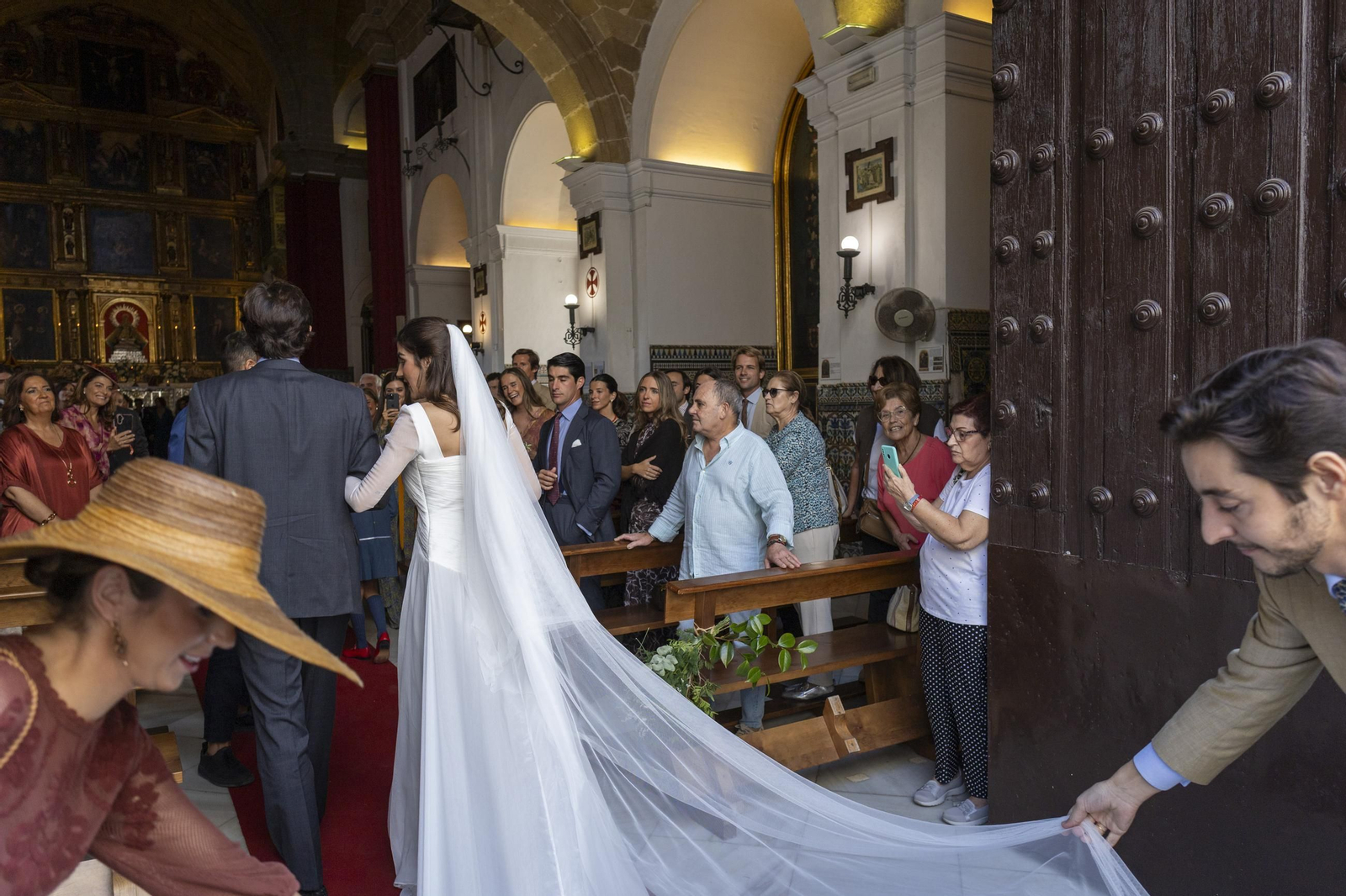 Imágenes de la boda de Alberto Herrera y Blanca Llandres en Sanlúcar