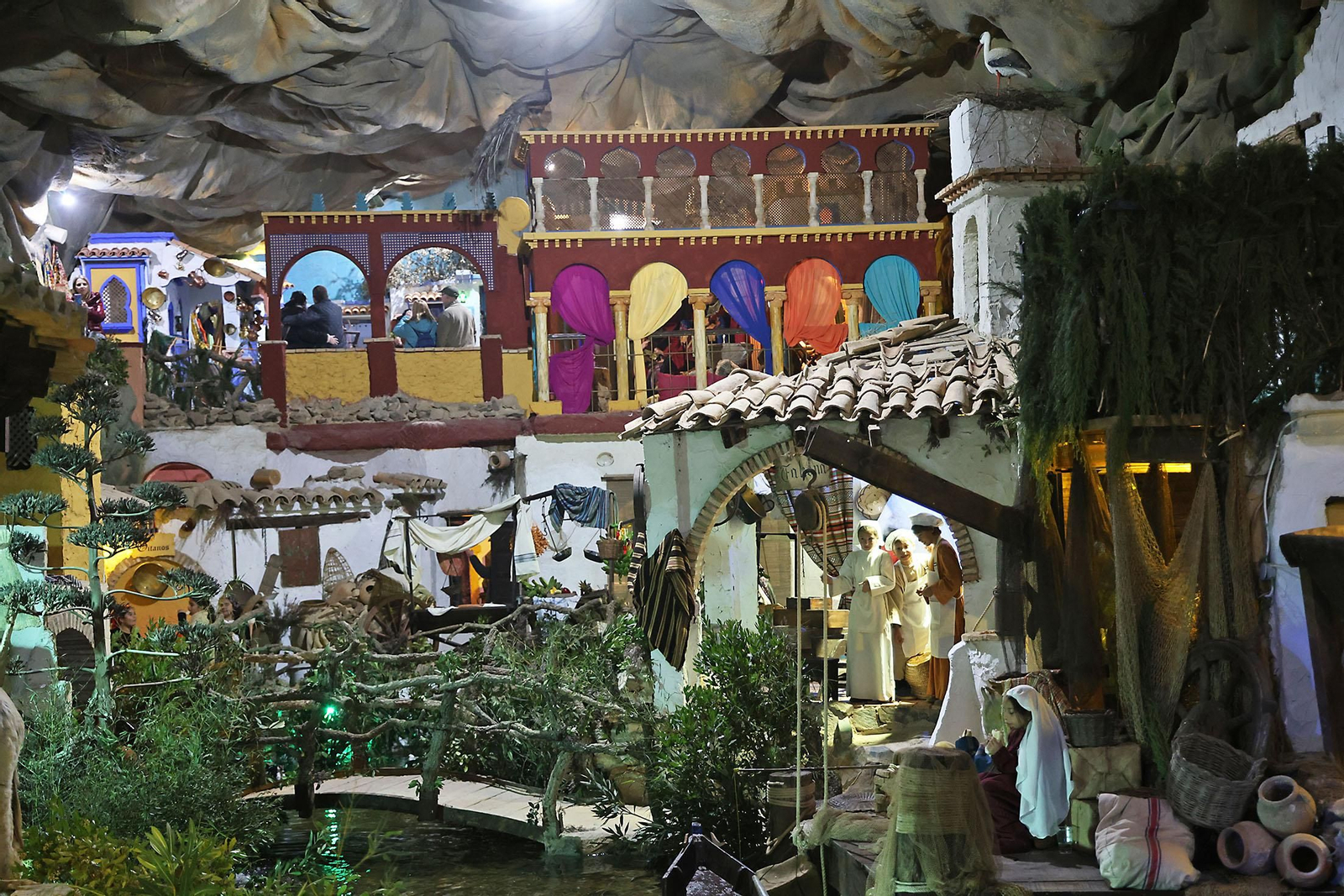 Las imágenes del Belén Viviente de Beas