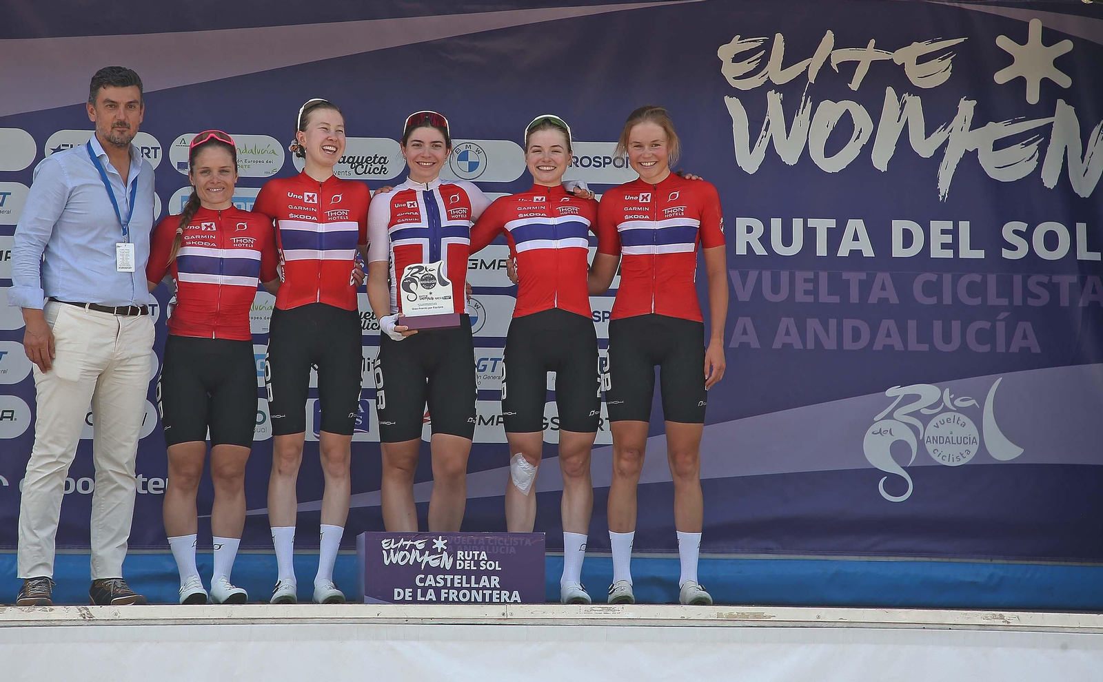 Fotos de etapa final de la Vuelta Ciclista a Andalucía Elite Women en Castellar
