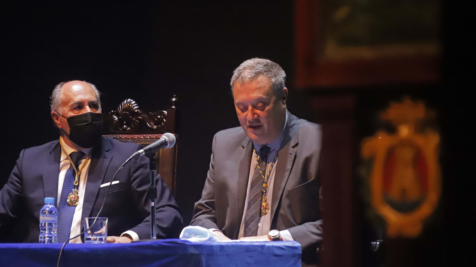 Fotos de la distinción del padre Pedro como Hijo Predilecto de Algeciras