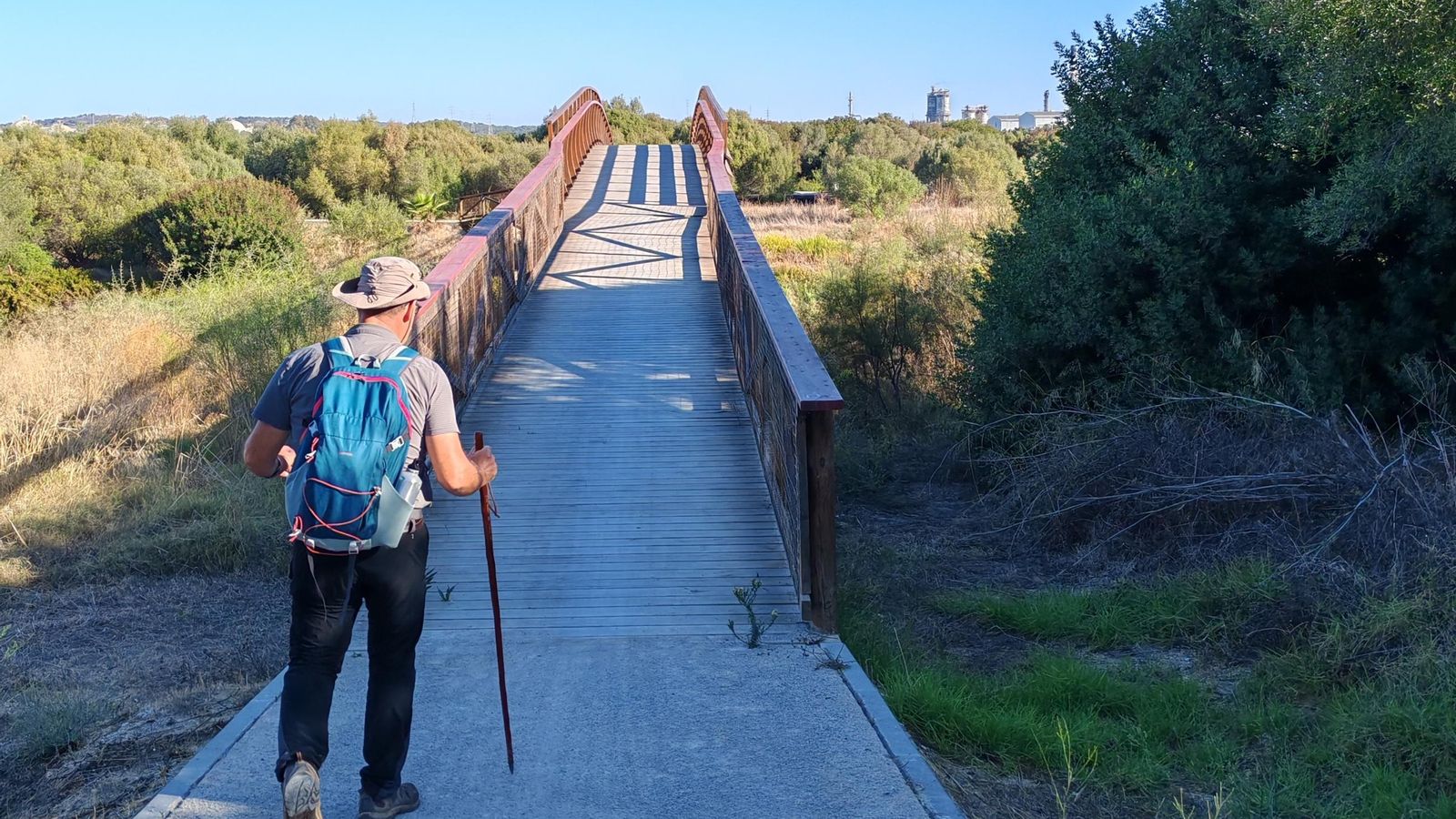 Cruce del arroyo de la Madrevieja.