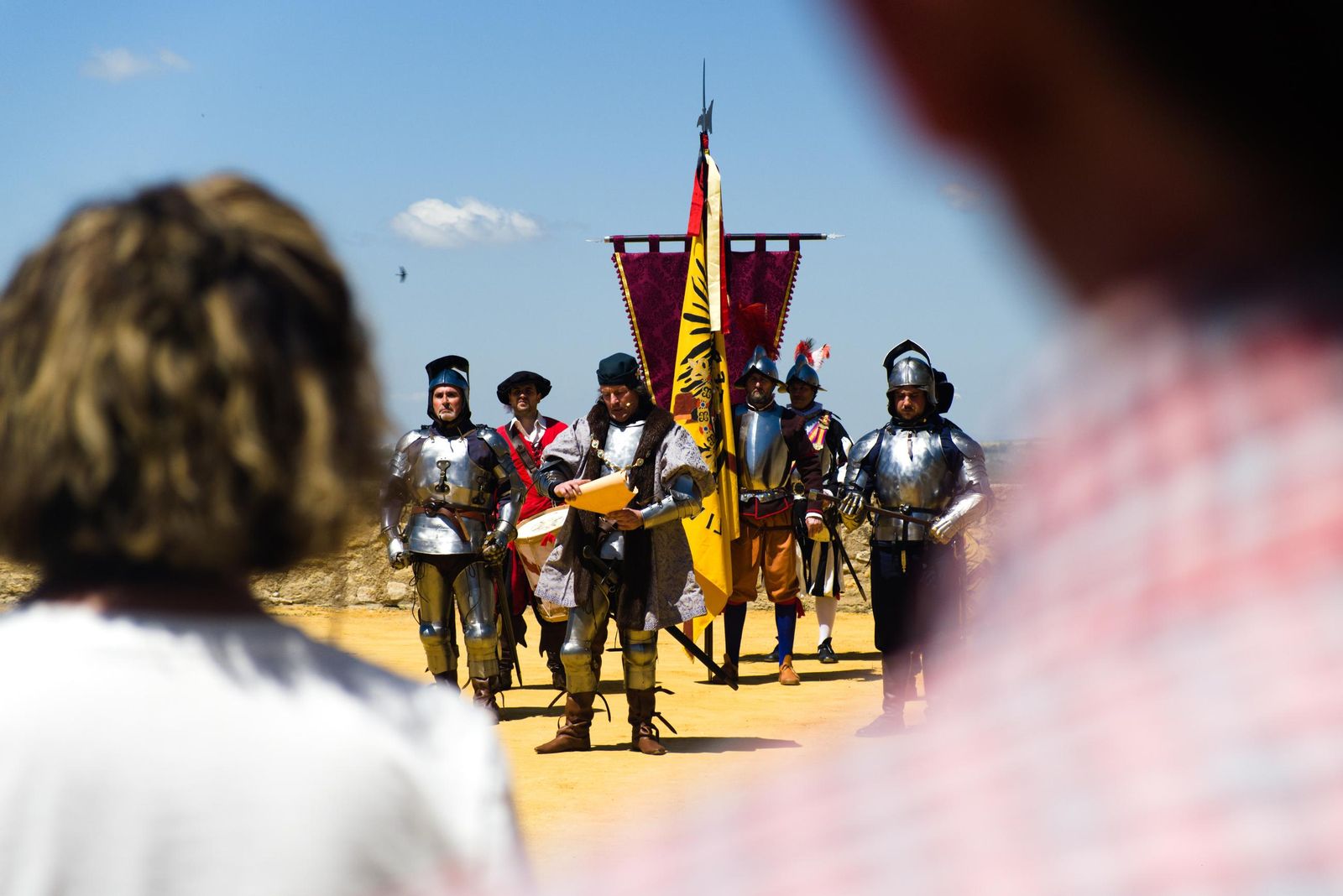 Desfile de recreación histórica sobre el Gran Capitán