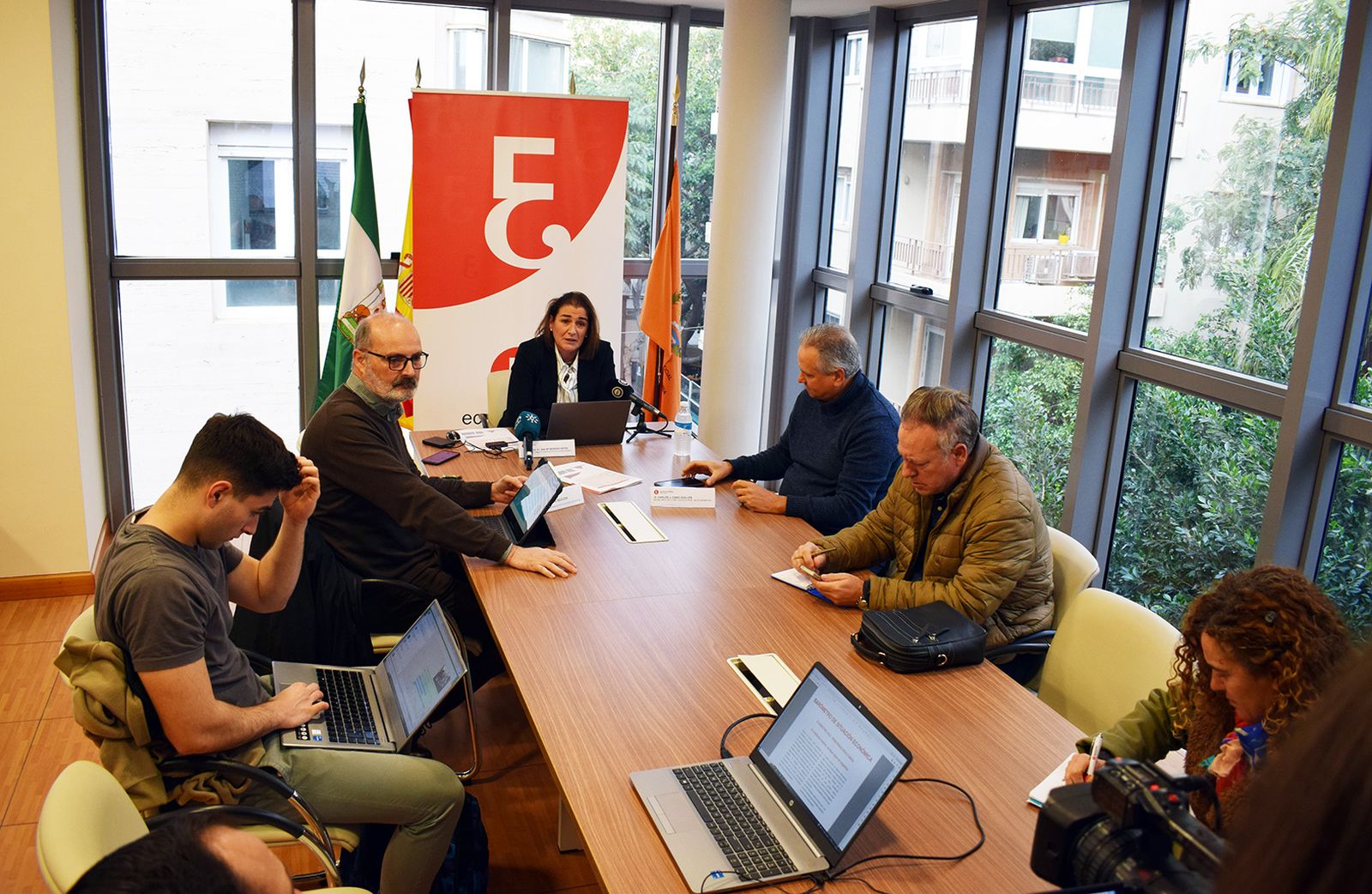 Reunión Colegio de Economistas de Almería