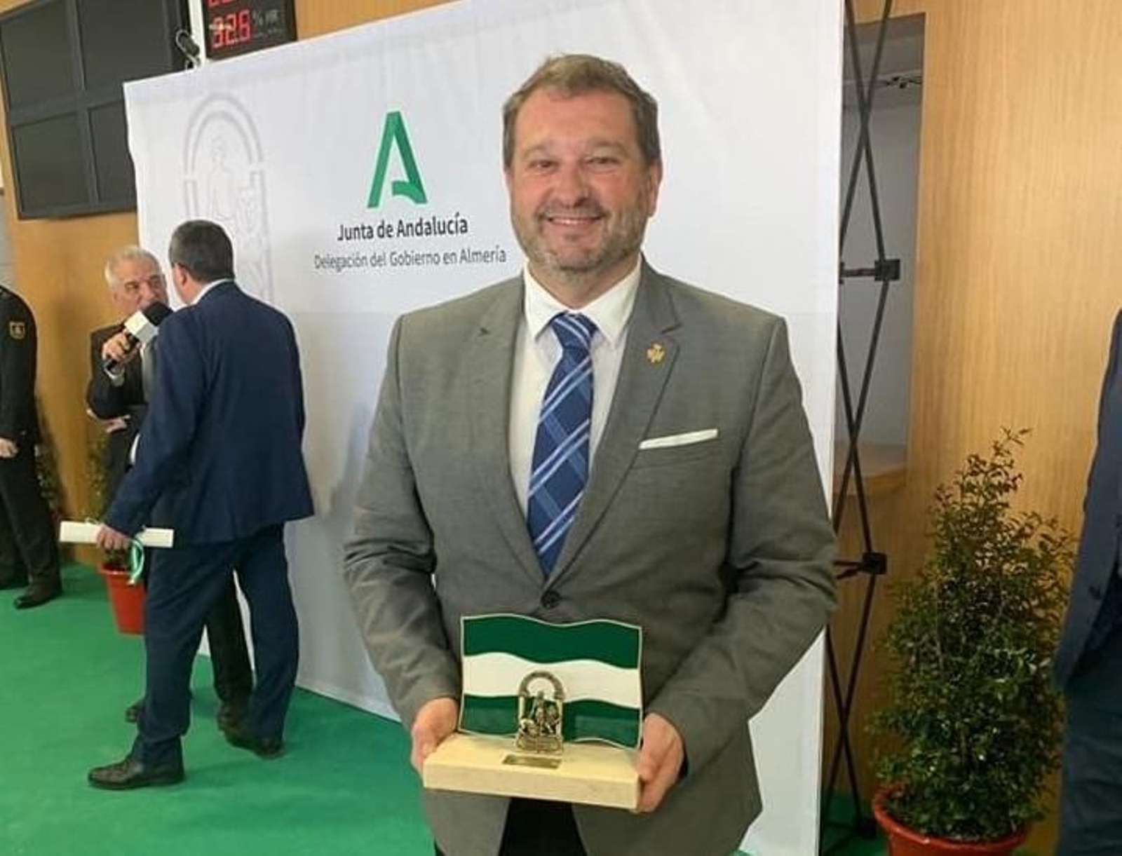 El teniente de alcalde de Pulpí, Juan Bautista López.