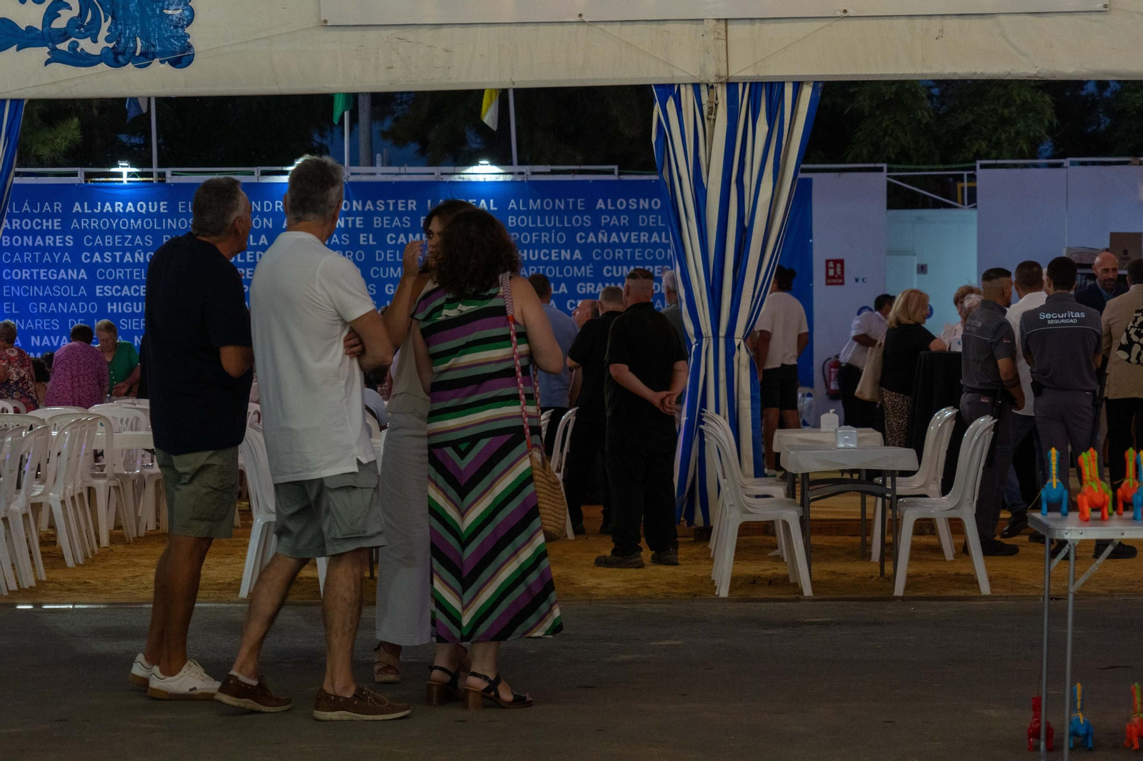 Colombinas 2025: Imágenes del ambiente el viernes 1 de agosto en las Fiestas Colombinas