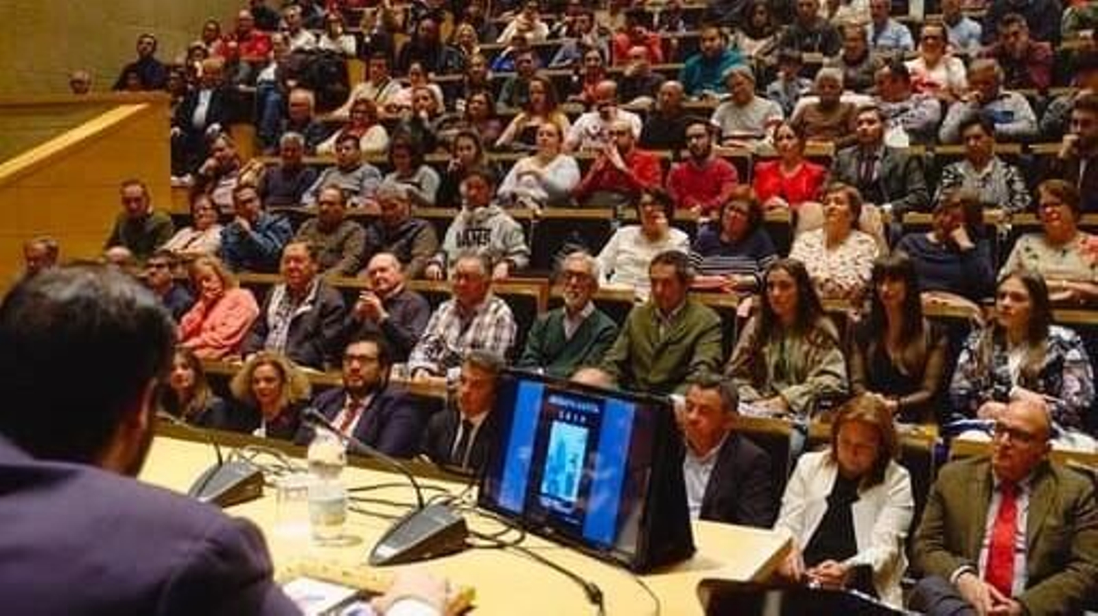 Acto de presentación del itinerario de La Venera en 2019.