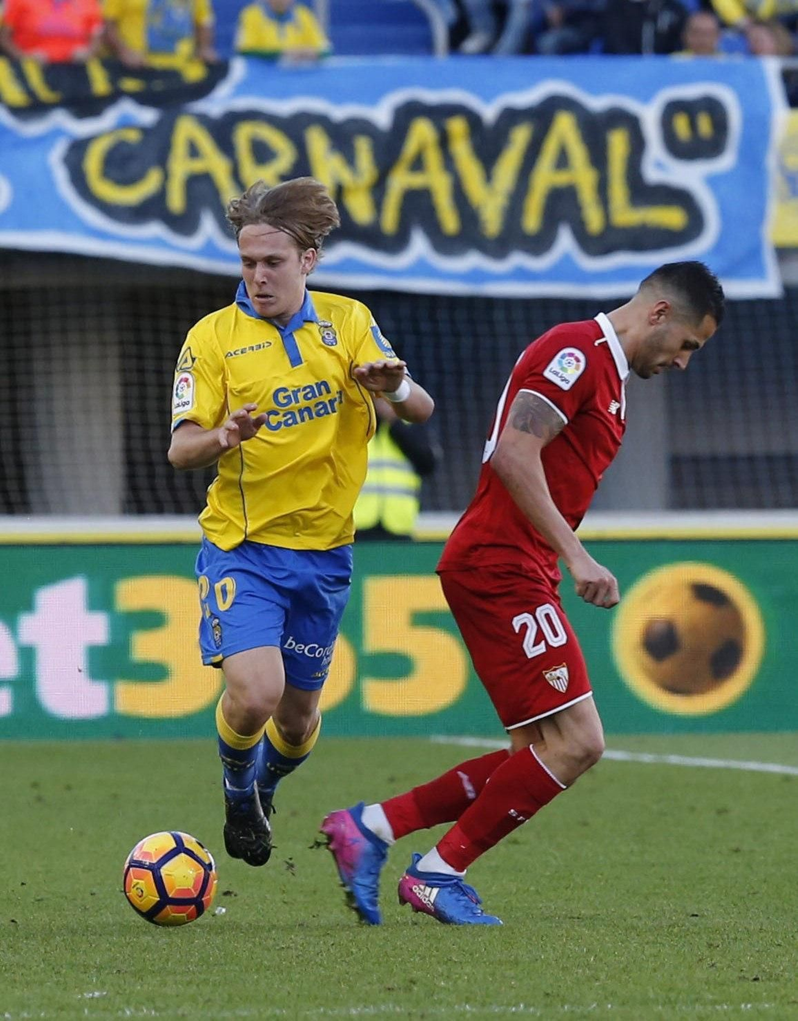 Las imágenes del Las Palmas-Sevilla