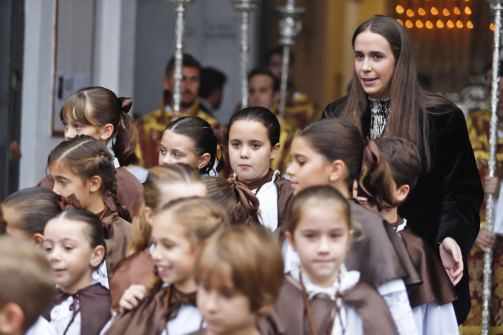 Imágenes de la salida extraordinaria de la Virgen del Rocío y Esperanza