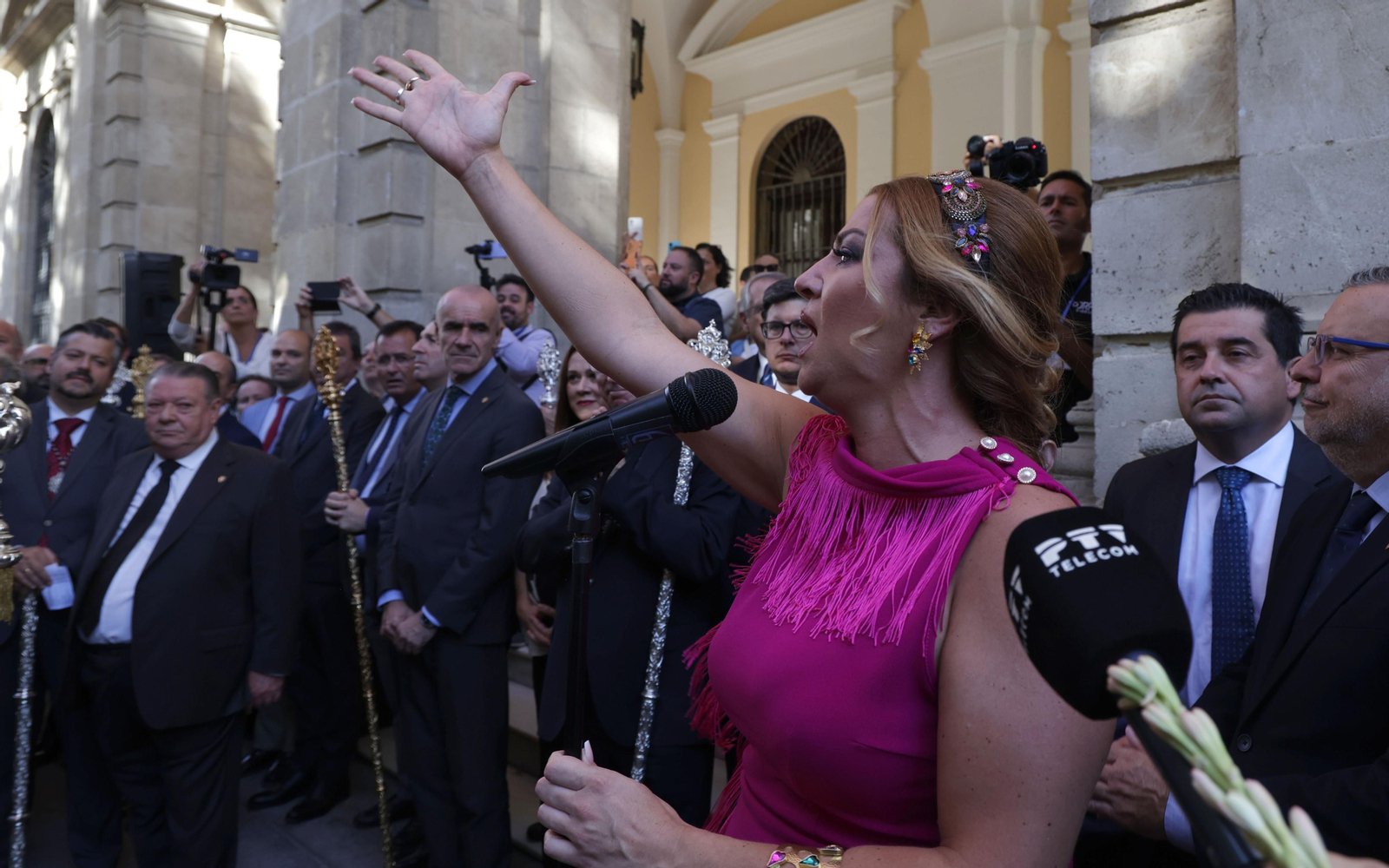 Imágenes del regreso de la Virgen de las Mercedes a su templo