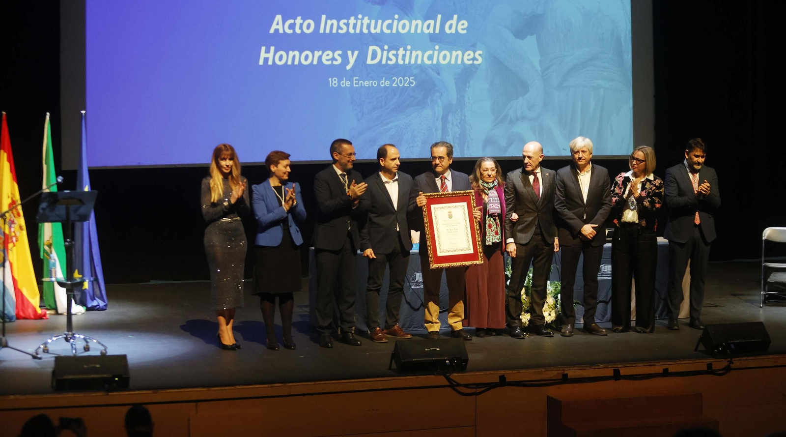 Fotos del acto de entrega de reconocimientos por el 155 aniversario de La Línea