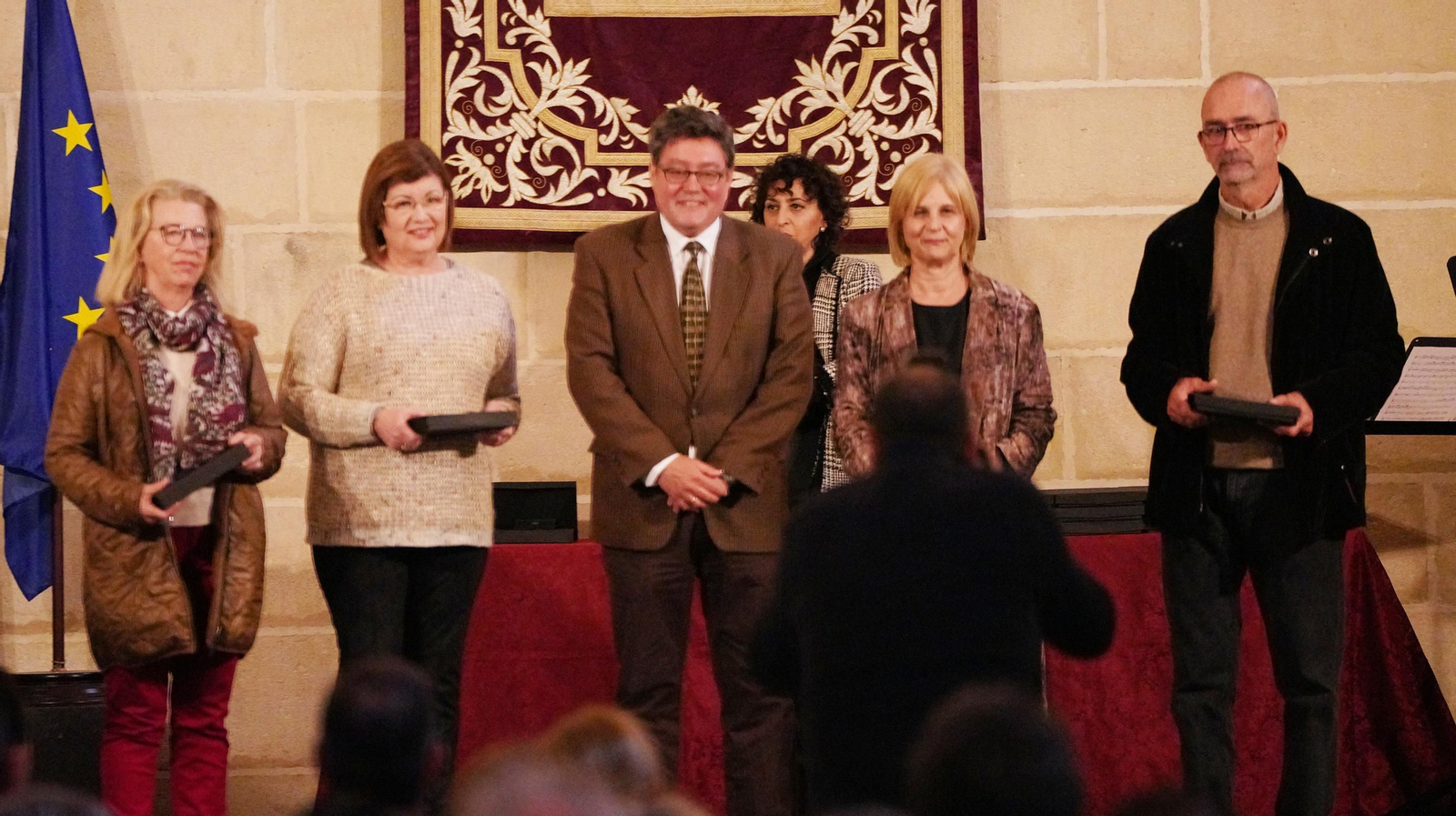 Homenaje a los profesores jubilados de Jerez