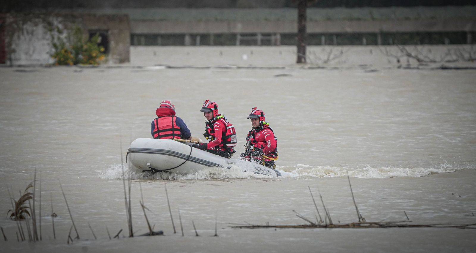 Imágenes de las zonas afectadas por la crecida del rio Guadalete en Jerez