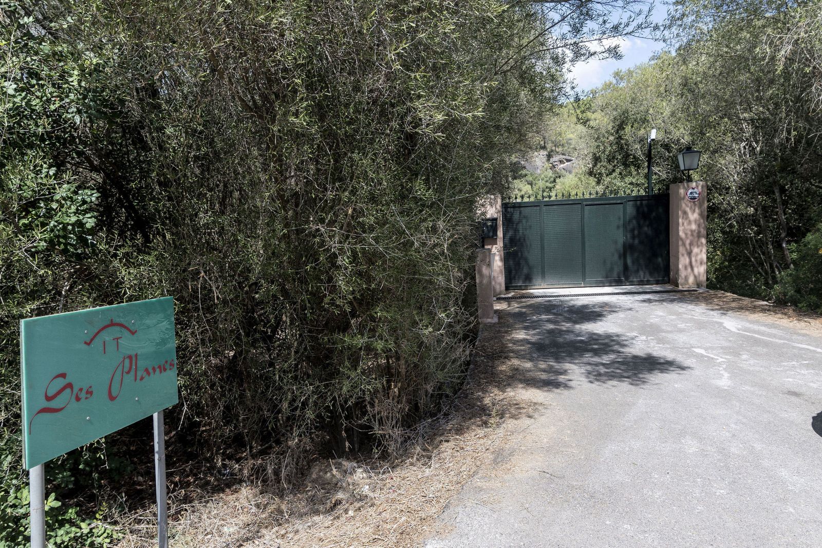 Exterior de la finca en la que pasará sus vacaciones Michelle Obama.