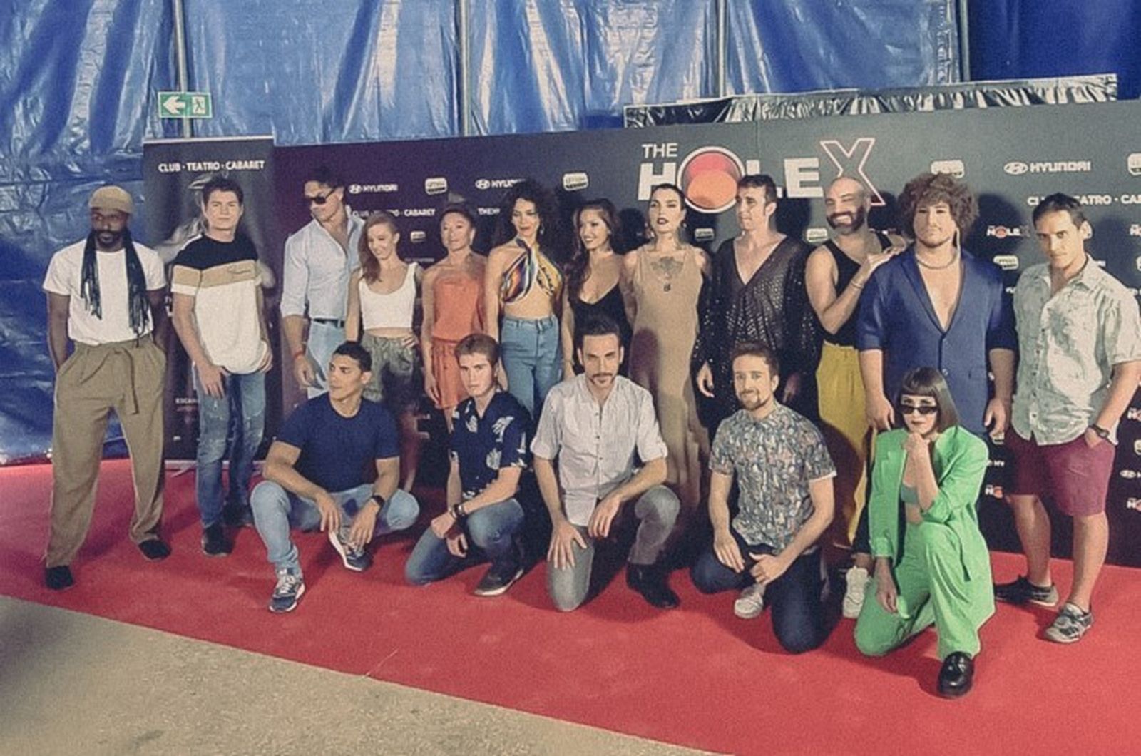 Las fotos de la alfombra roja del pase VIP de 'The Hole X'