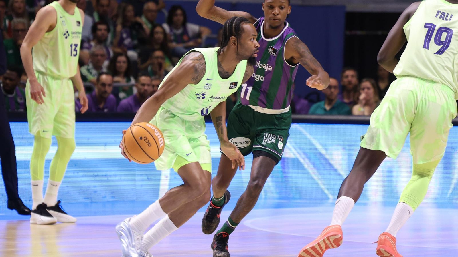 Las fotos del Unicaja-Barcelona, primer partido del play off de la Liga Endesa