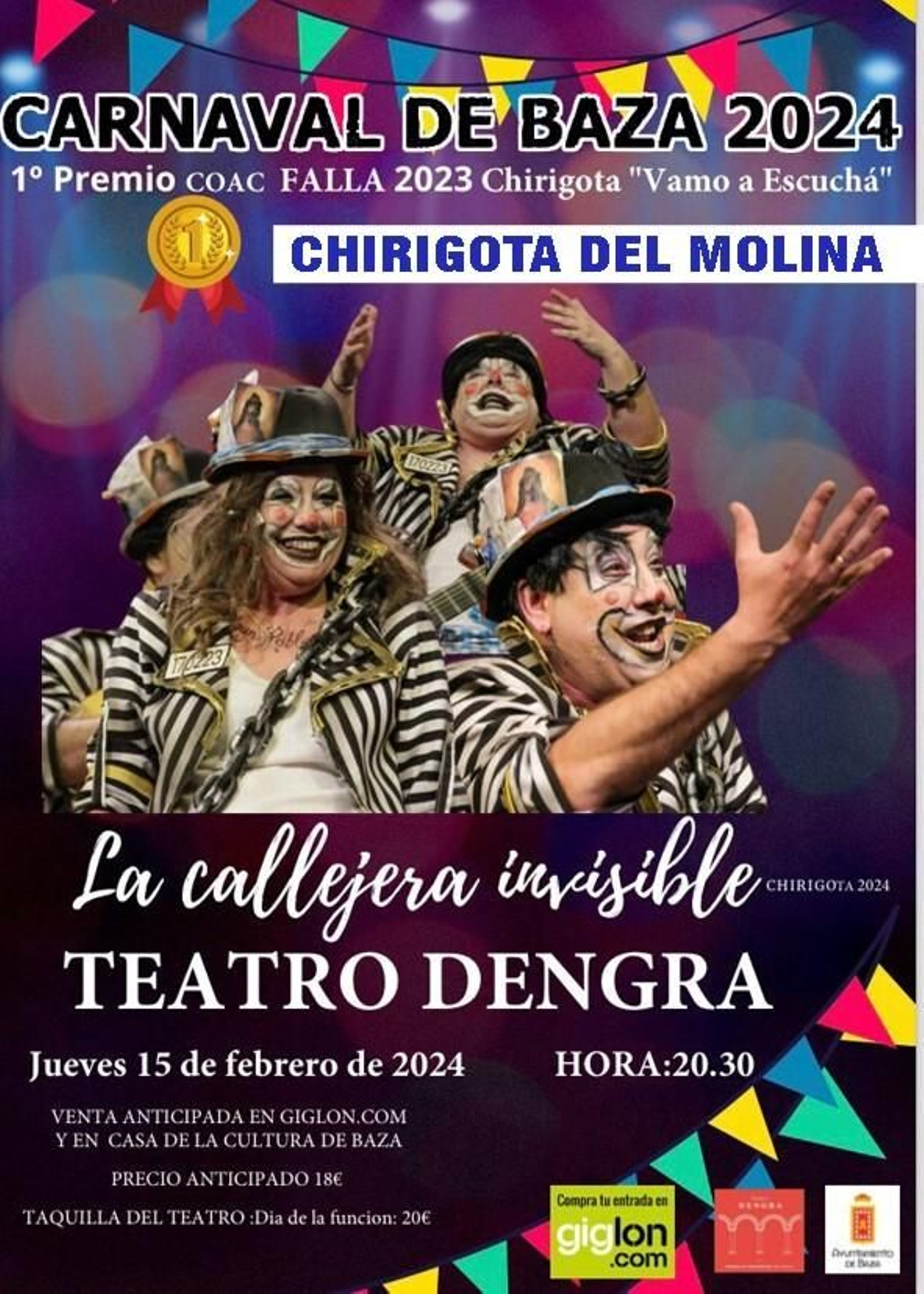 Carnaval de Baza 2024: Fiesta, desfile y concurso de disfraces