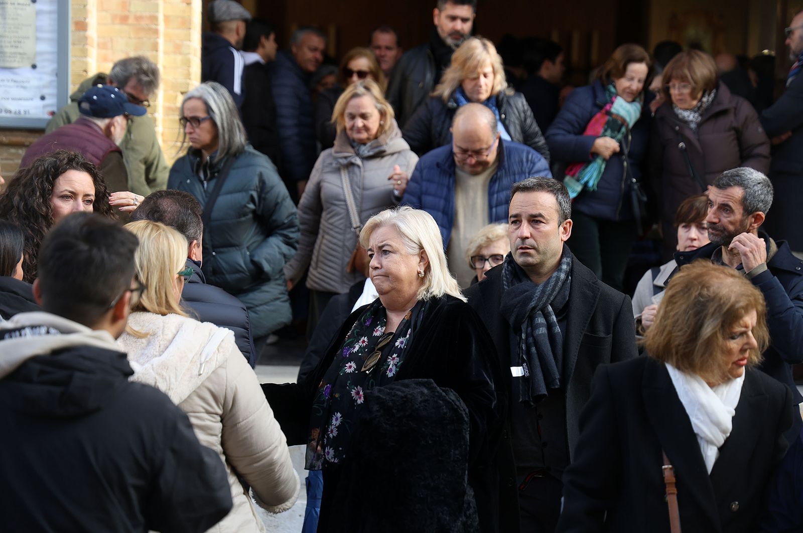 Fotografías de la misa de despedida a David Cordón