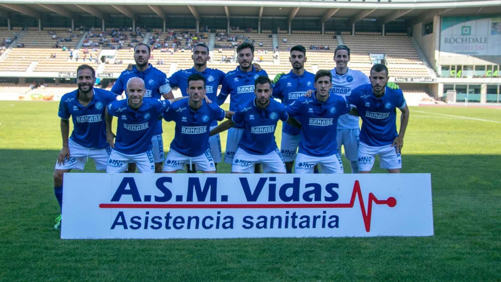 Once inicial del Xerez DFC que empató ante Los Barrios en Chapín.