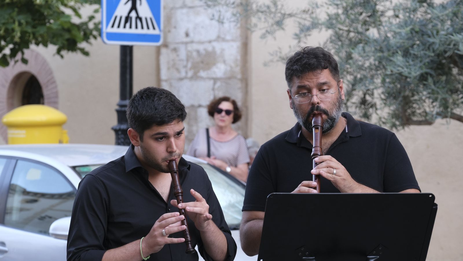 Imágenes del paseo musical Essentia Ministriles. XXI Festival de Música Renacentista y Barroca de Vélez Blanco
