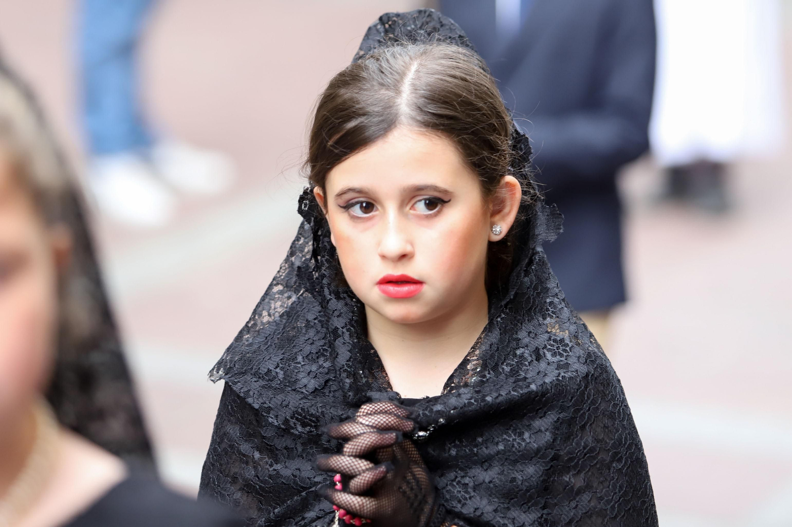 Fotos de la procesión infantil del colegio Nuestra Señora de los Milagros de Algeciras