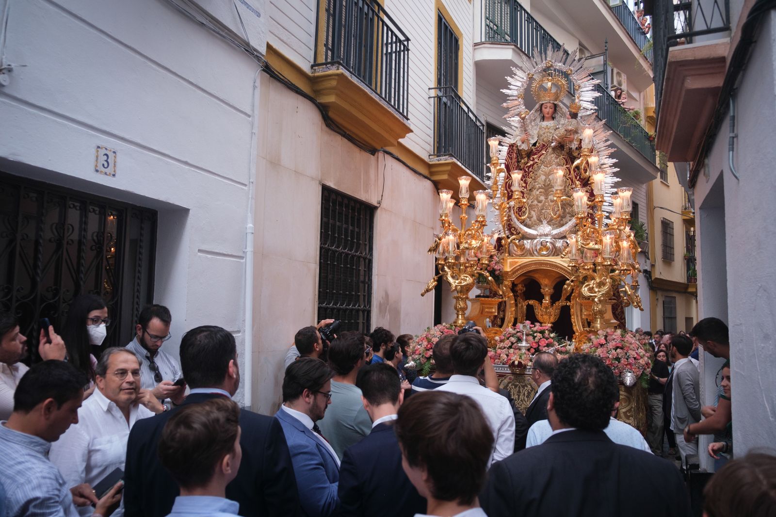 Las mejores imágenes de la procesión de la Virgen de la Alegría