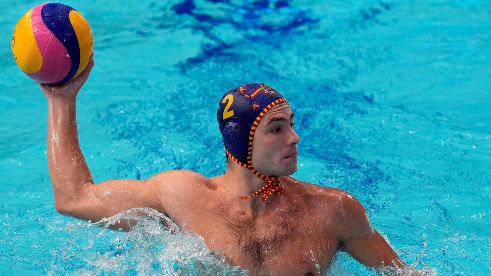 Alberto Munárriz en un partido con la selección