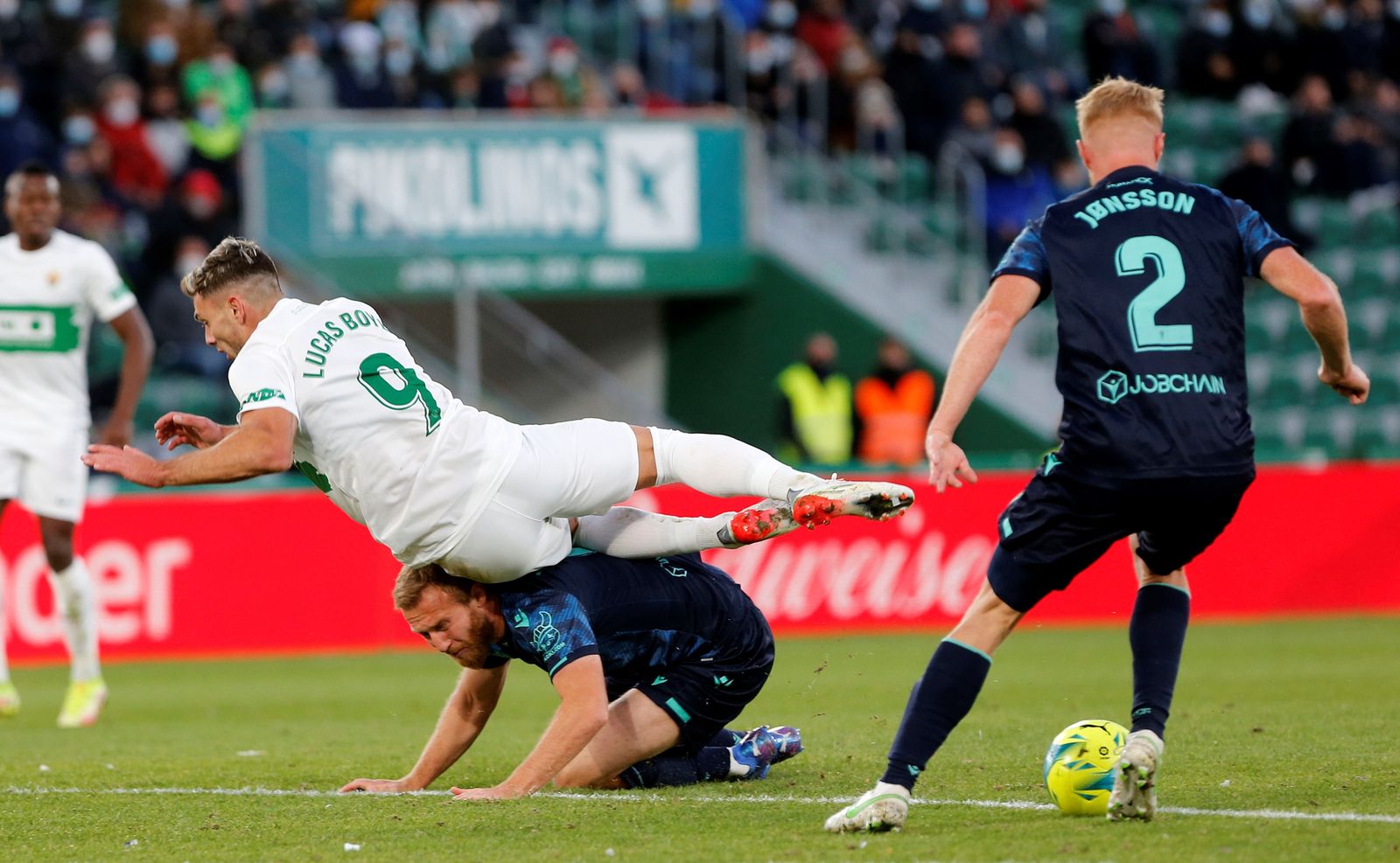 Las imágenes del Elche - Cádiz
