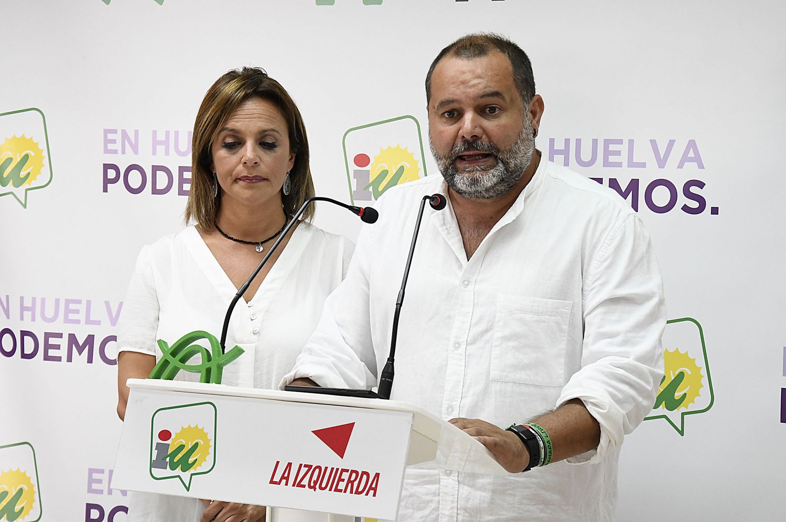 El coordinador provincial de IU HUelva, Rafael Sánchez Rufo, en una imagen de archivo.