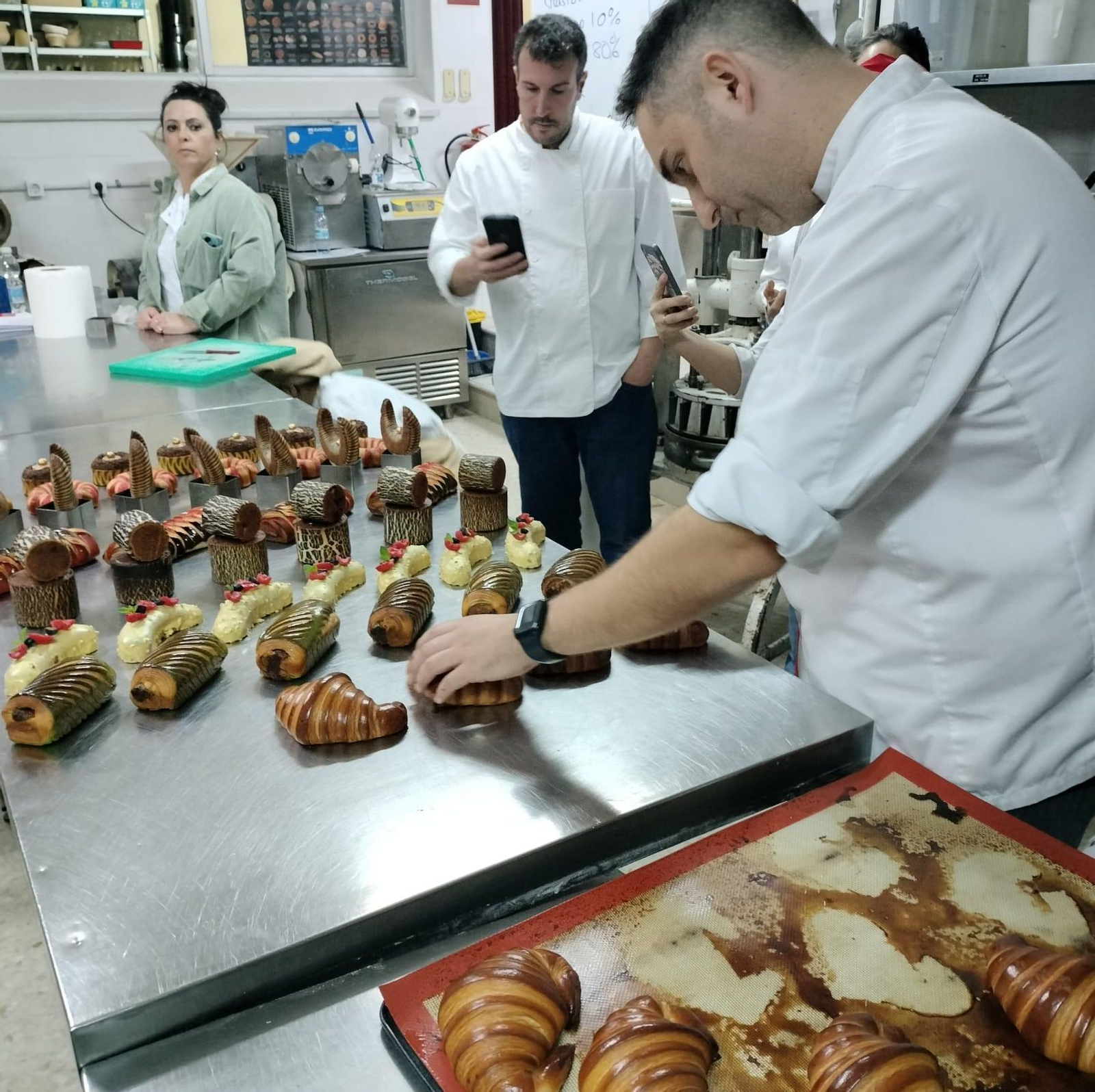 José Roldán, durante el curso.