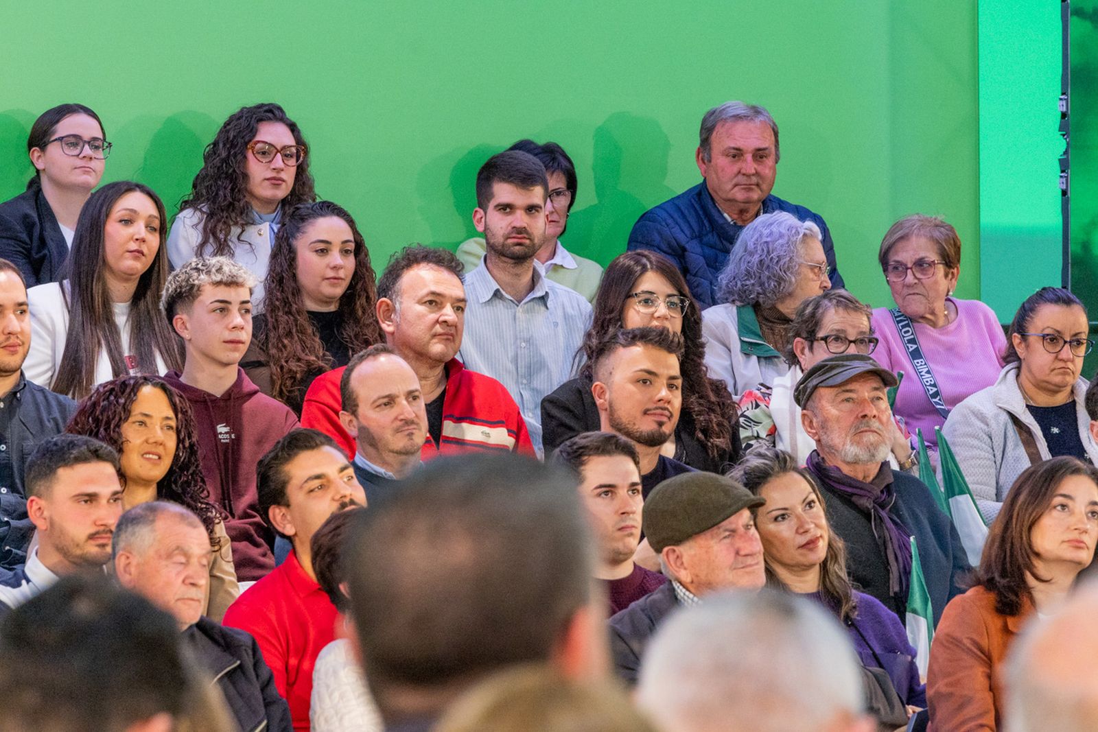 Acto en defensa de los servicios públicos para celebrar el 28F en Jaén