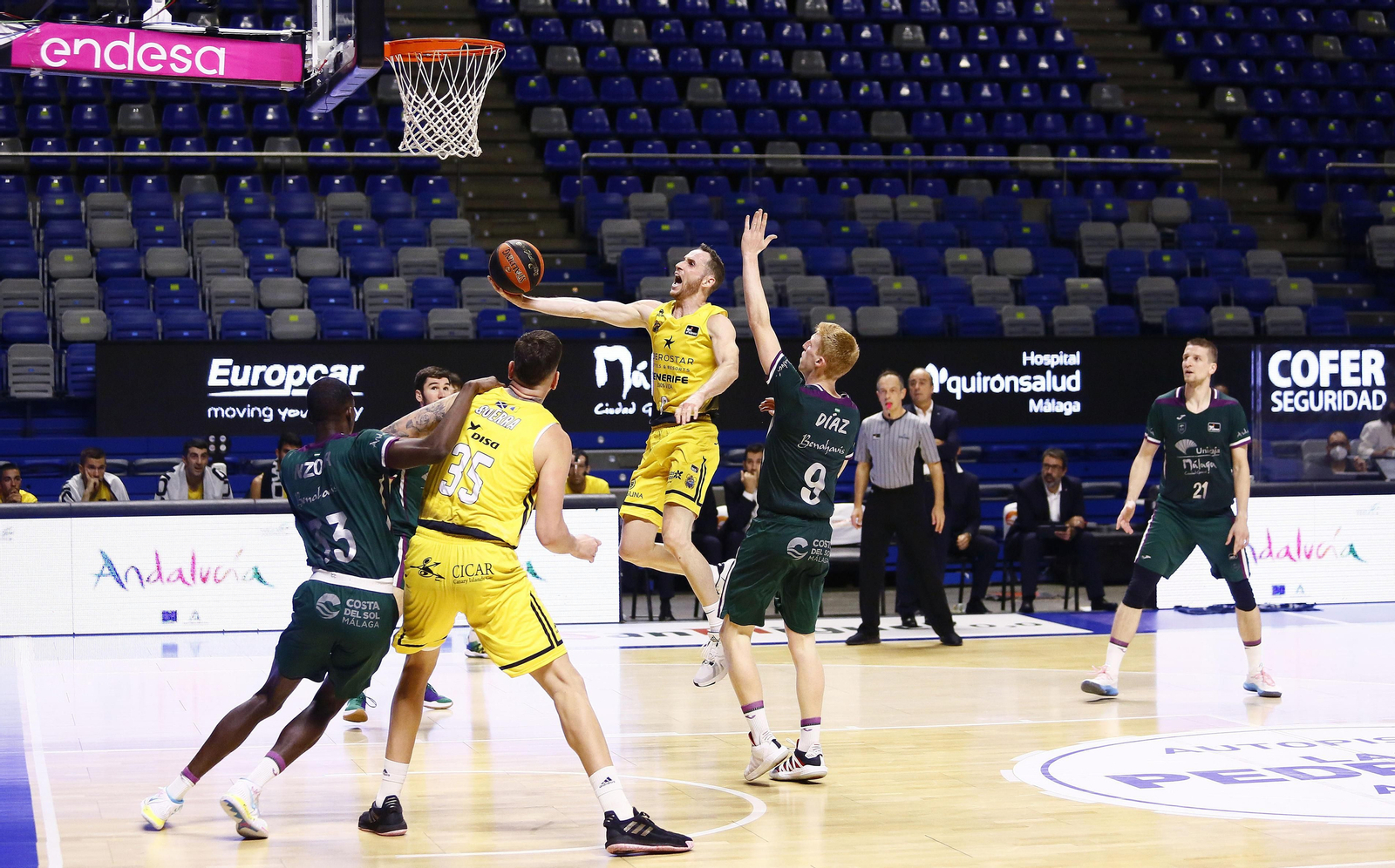 Las fotos del Unicaja-Iberostar Tenerife