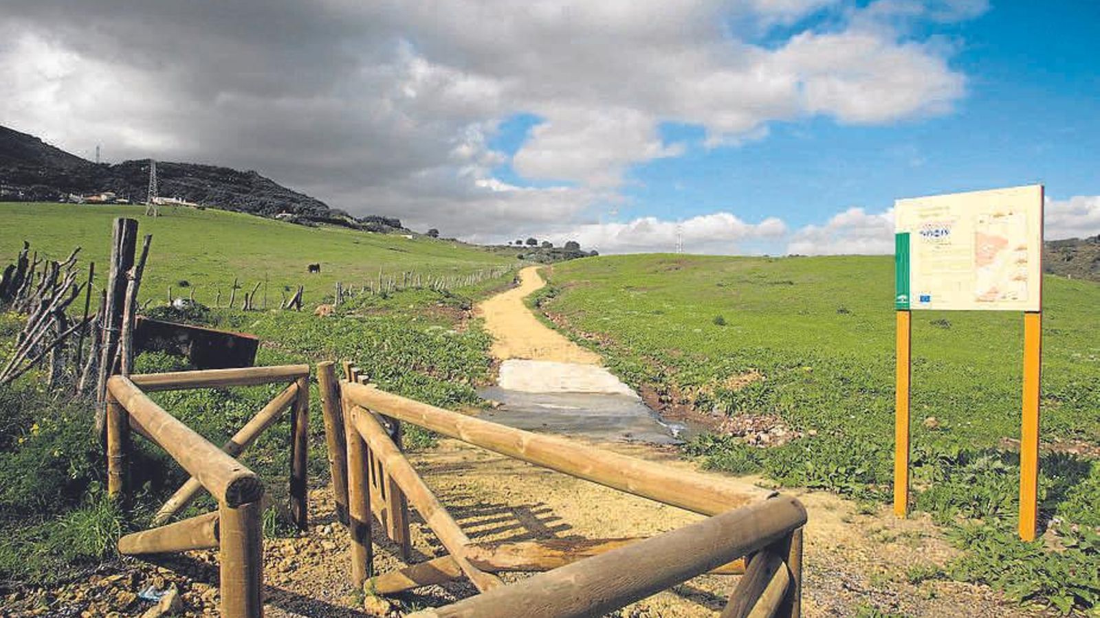 El corredor verde Dos Bahías El corredor verde Dos Bahías