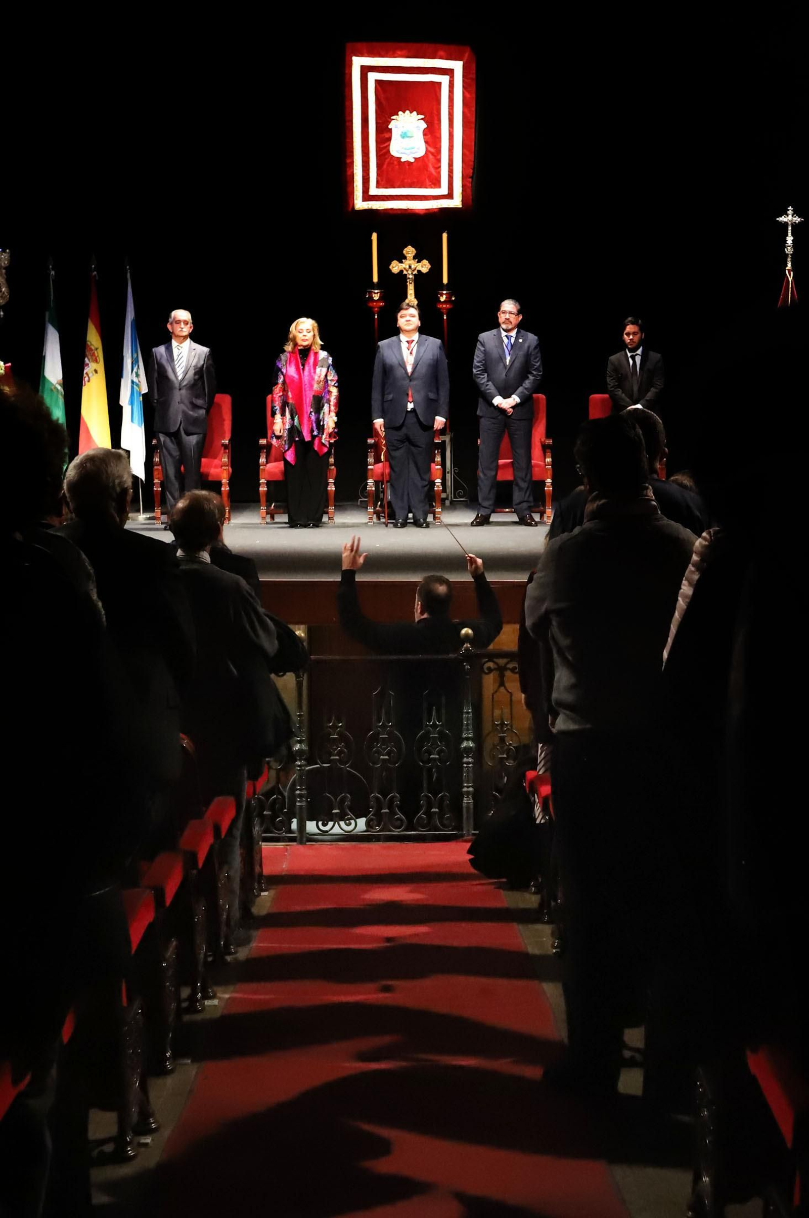 Imágenes del pregón de San Sebastián pronunciado por Manuel Correa