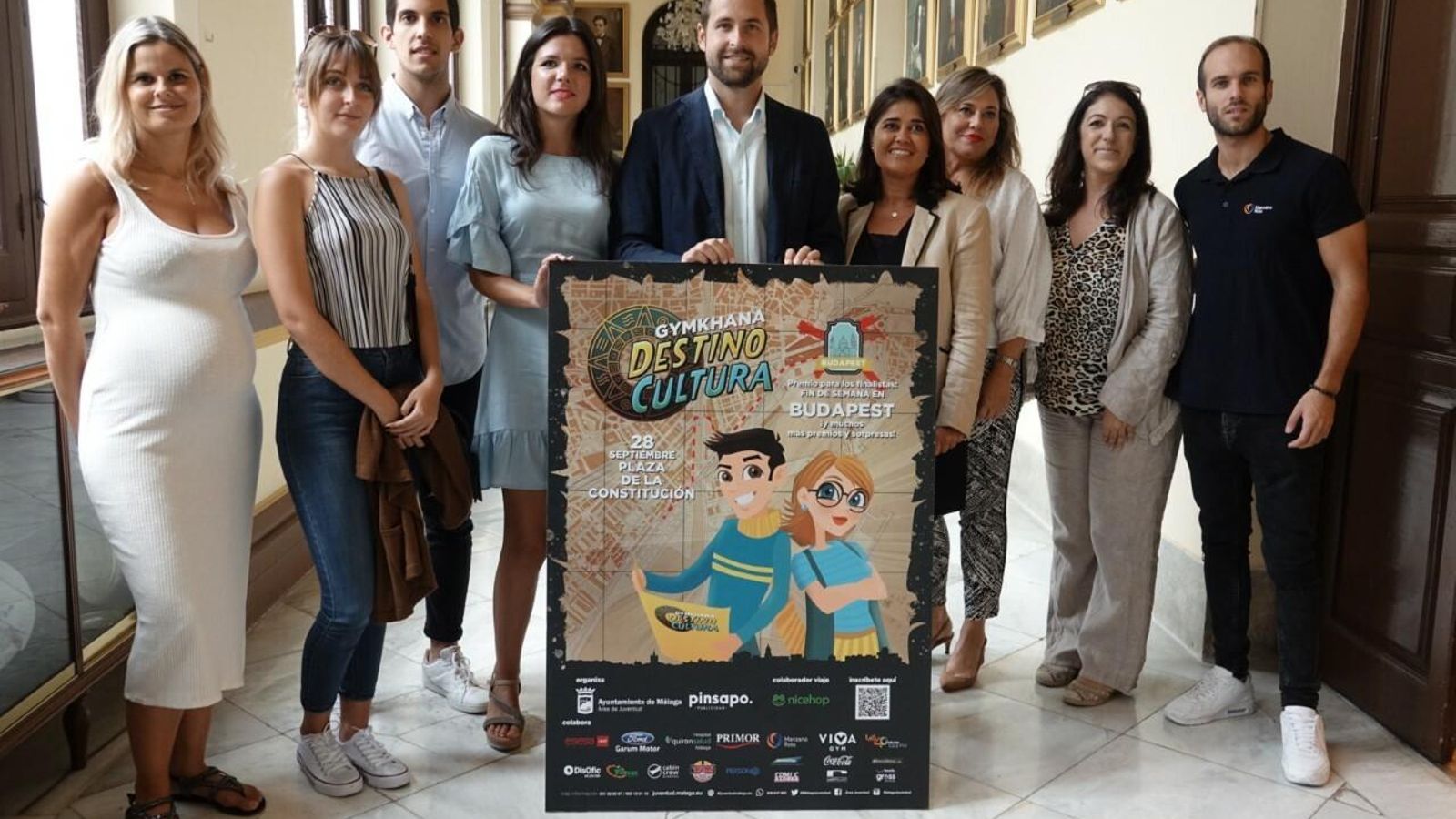 Presentación de la gymkhana.