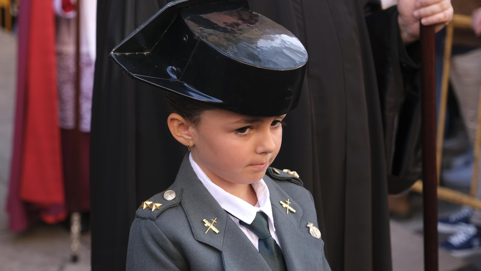 La procesión de Pasión en Almería, en imágenes