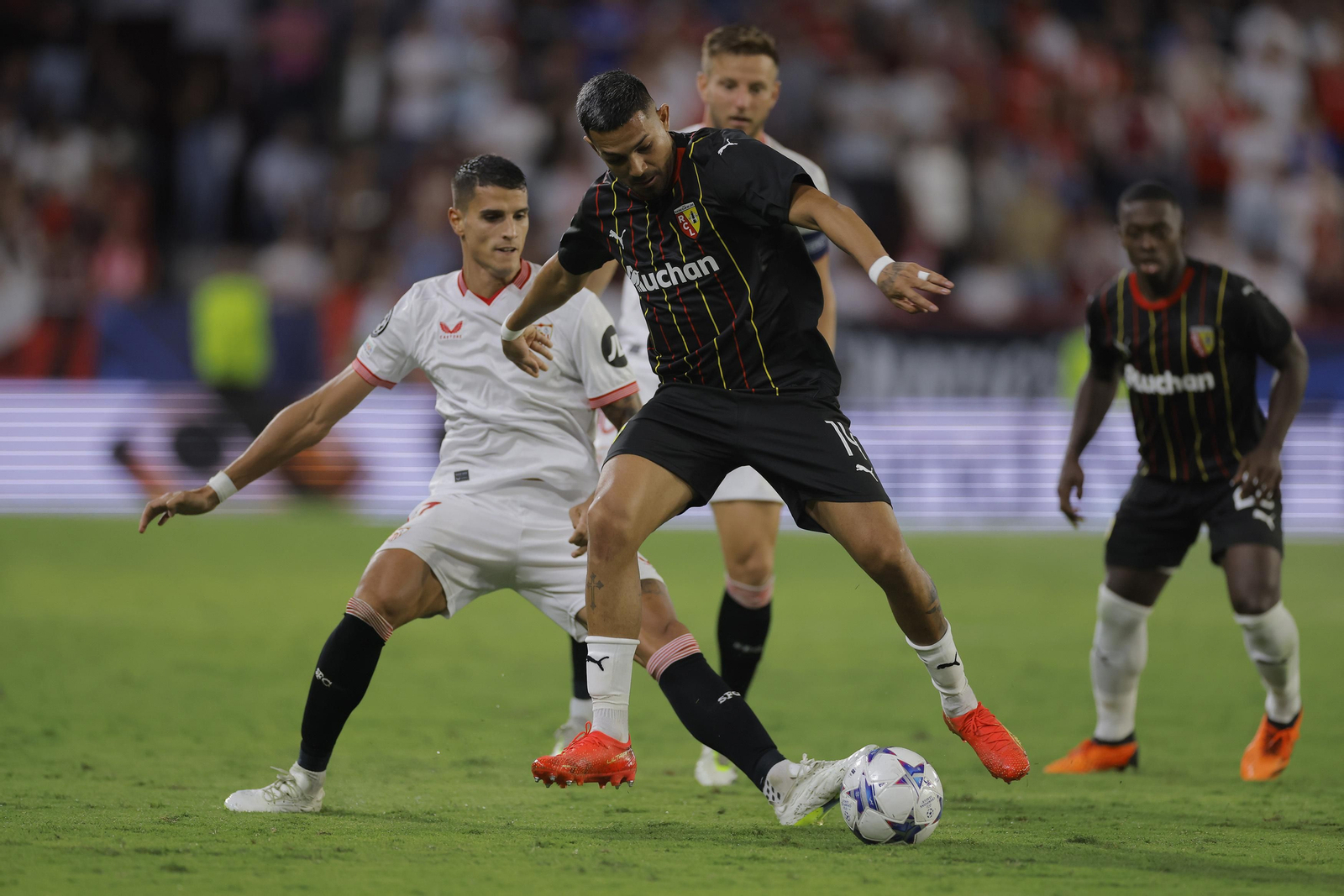 Las fotos del Sevilla-Lens de Champions