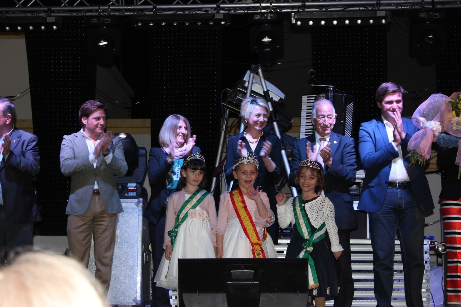 Coronación de las reinas y damas de las fiestas, en la edición del año pasado.