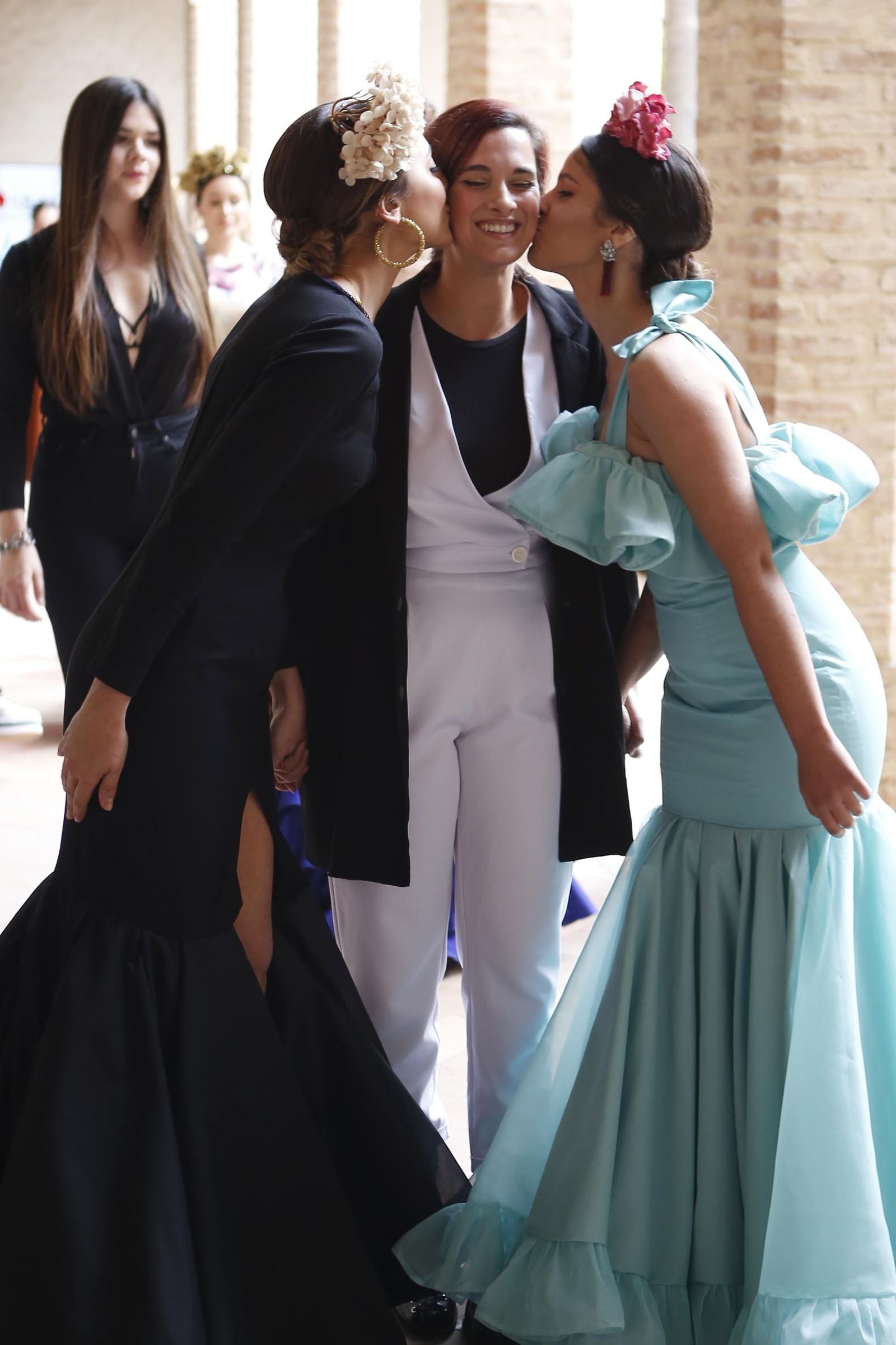 Pasarela Wappíssima 2019, el cuarto desfile colectivo de alumnos de ESSDM en imágenes. Ana Belén González junto a sus diseños.