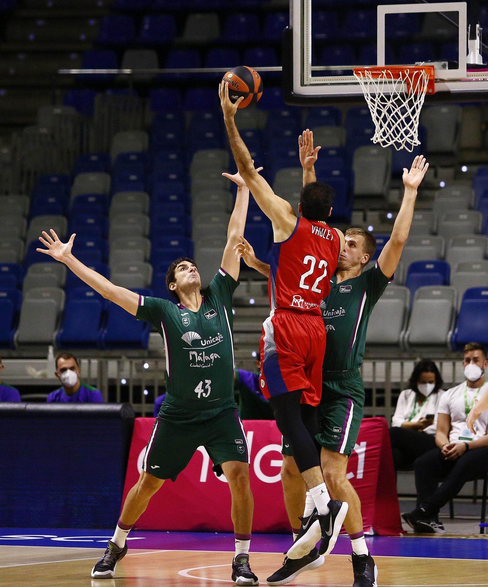 Las fotos del Unicaja -  Baxi Manresa