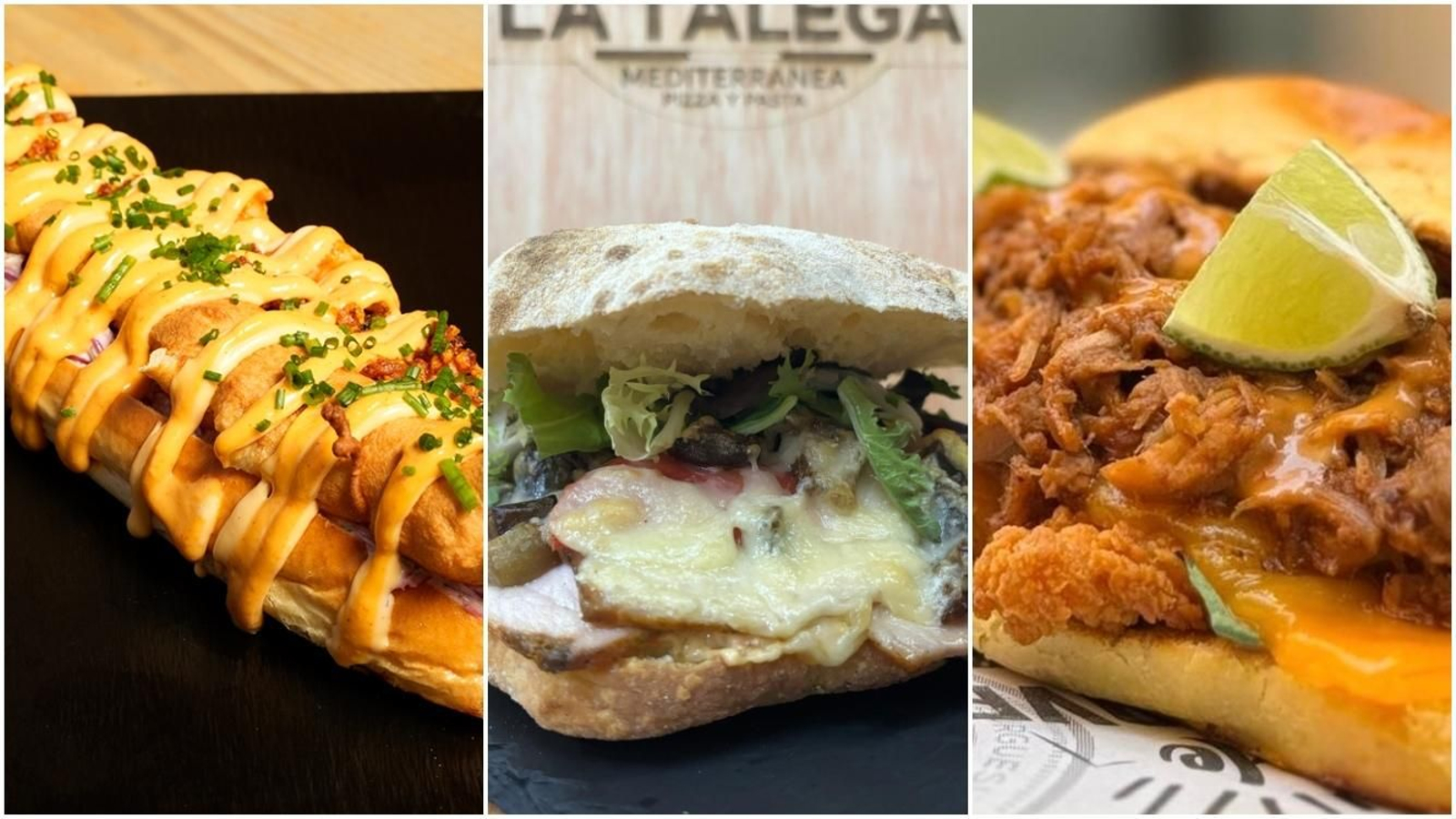 Los tres bocadillos de Málaga que compiten por ser el mejor de España.