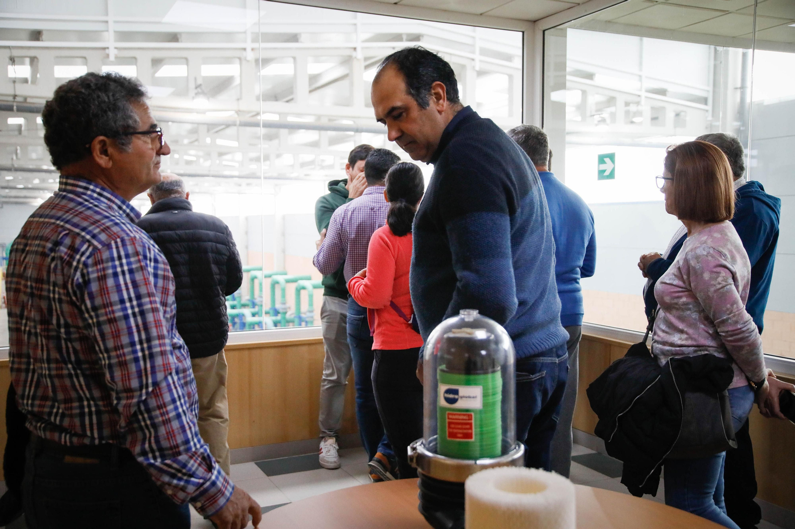 CUCN visita la desaladora de Carboneras y las balsas de Níjar
