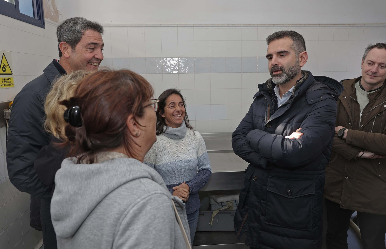 La visita de Ramón Fernández Pacheco al Cegma de Algeciras, en imágenes