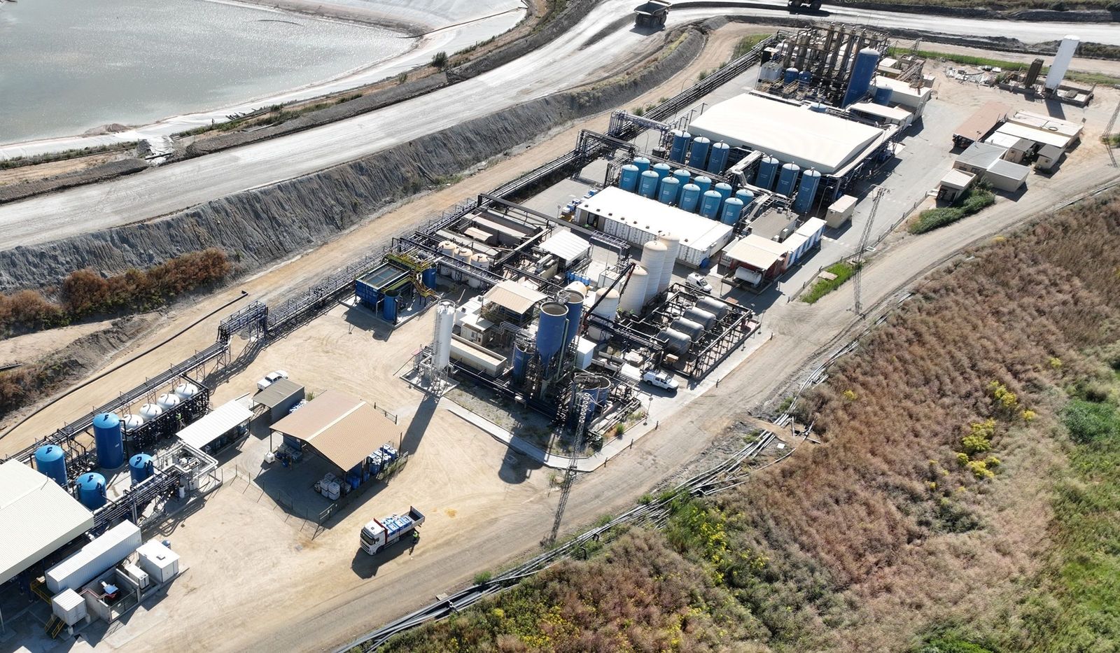 Planta de tratamiento de aguas de Cobre Las Cruces