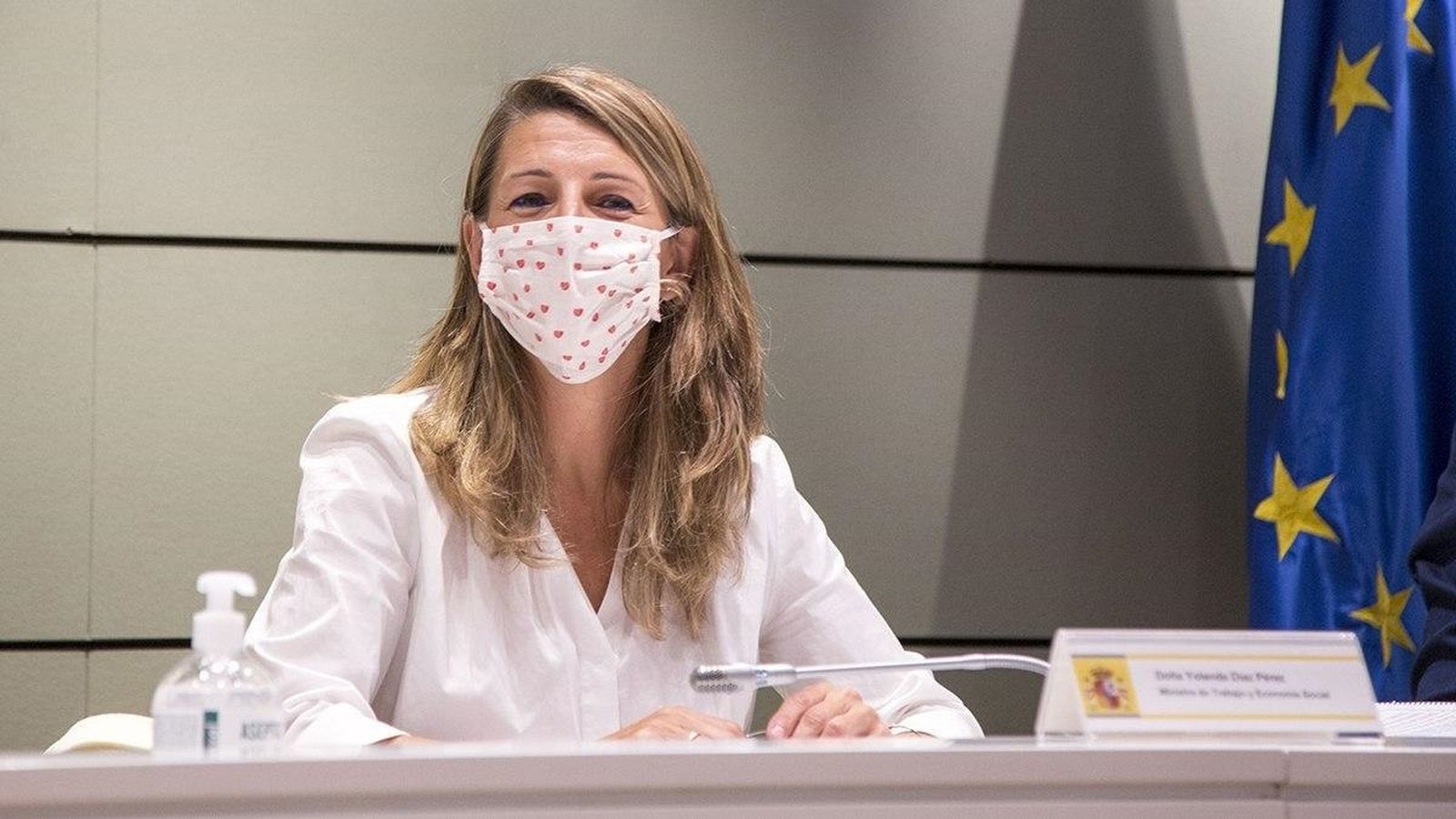 La ministra de Trabajo, Yolanda Díaz.