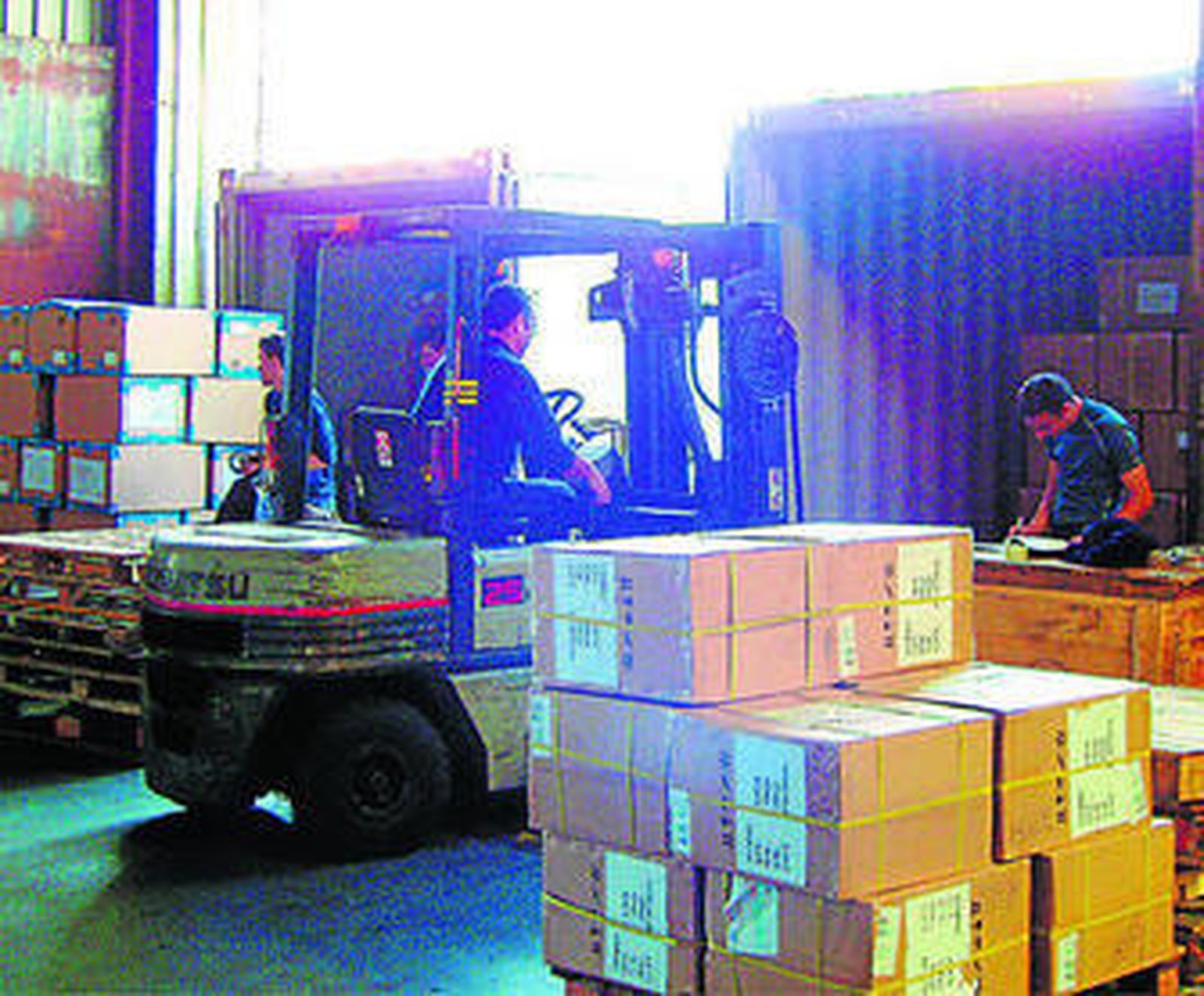 El depósito franco del puerto de Algeciras.