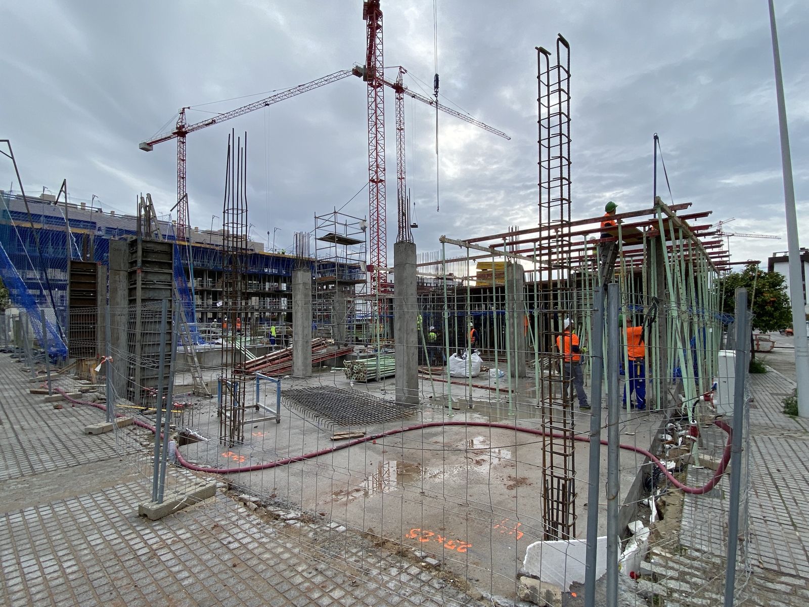 Edificio en construcción