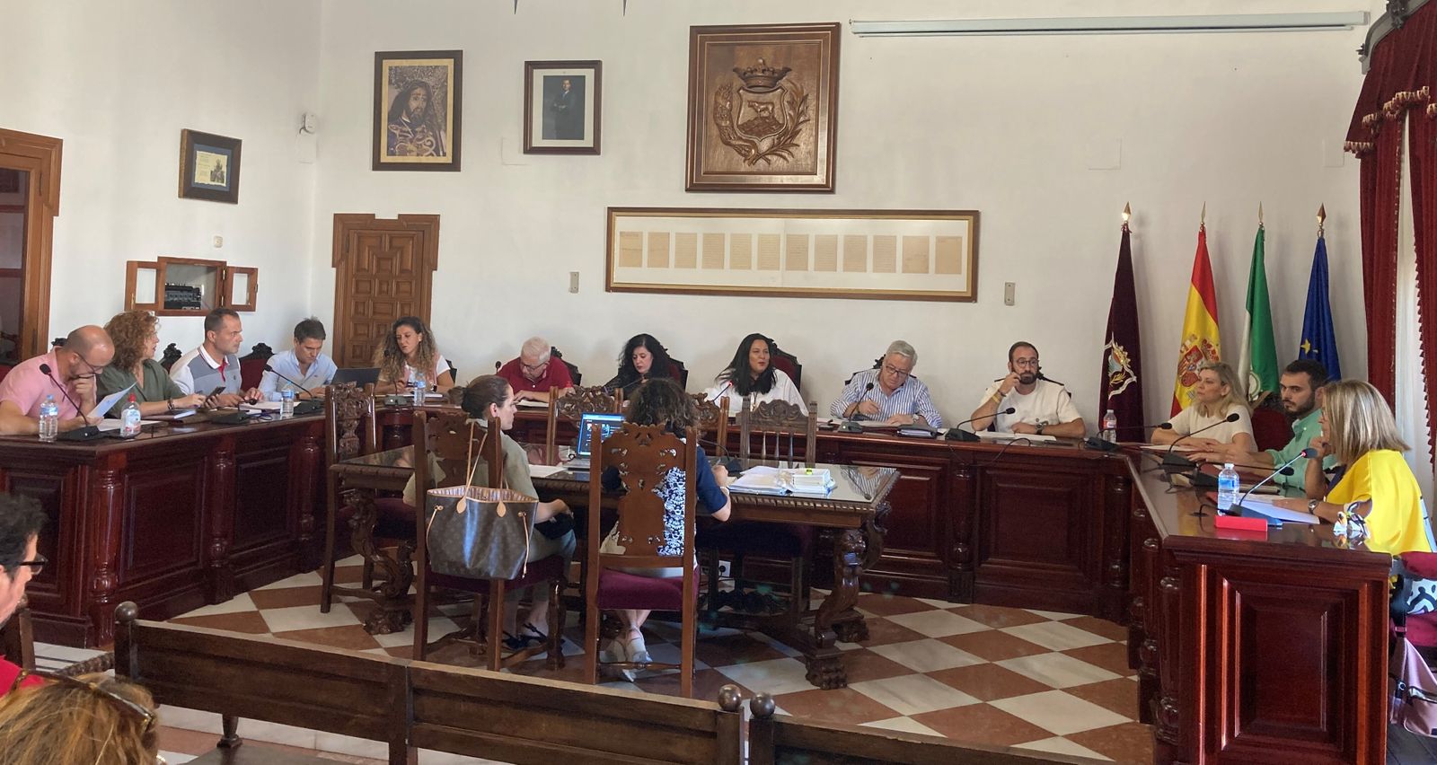 Pleno del Ayuntamiento de Montoro.