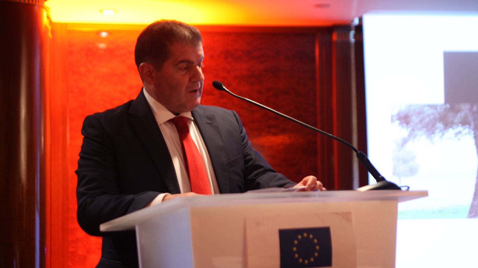 Gilberto Domínguez, alcalde Jabugo.