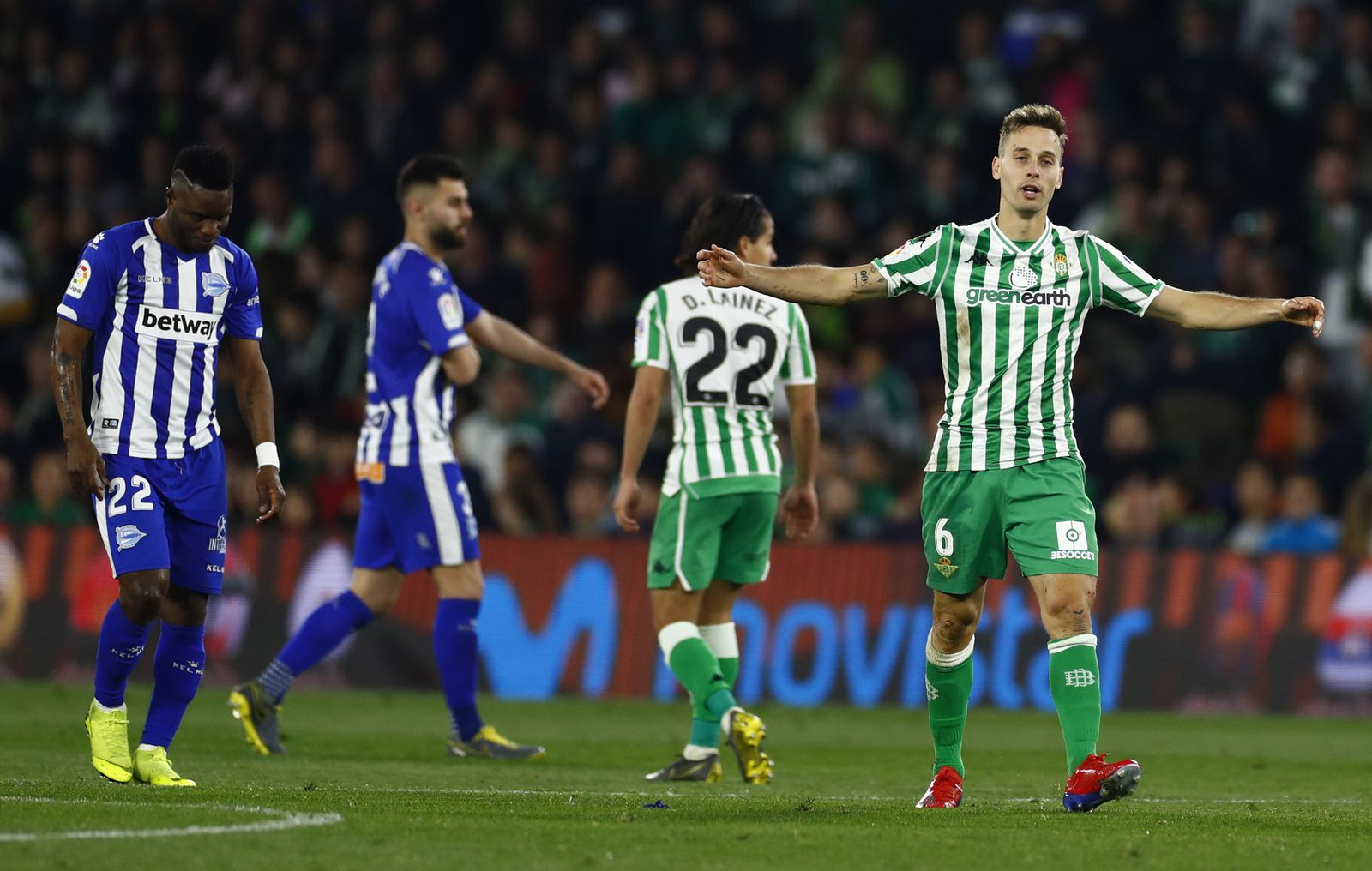 Las imágenes del Betis-Alavés